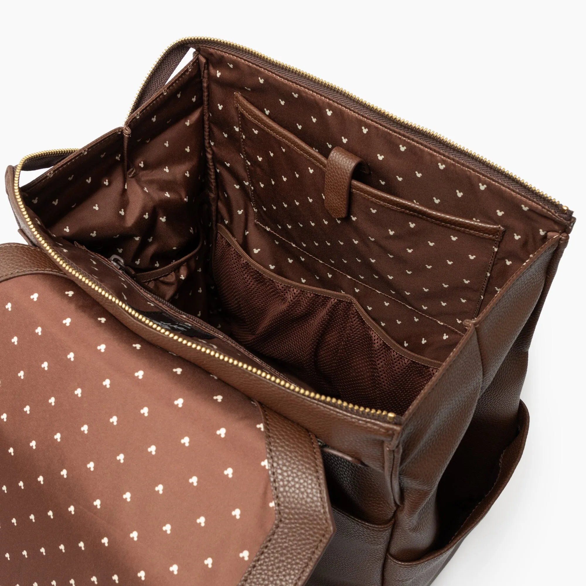 Disney Mocha Mickey Mouse Classic Diaper Bag II