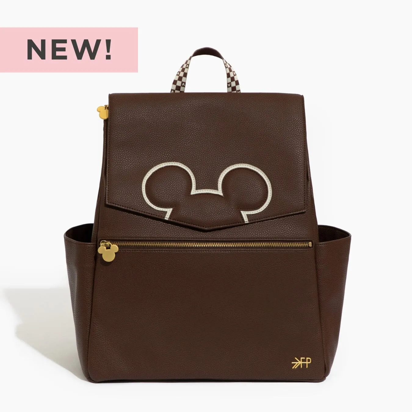 Disney Mocha Mickey Mouse Classic Diaper Bag II