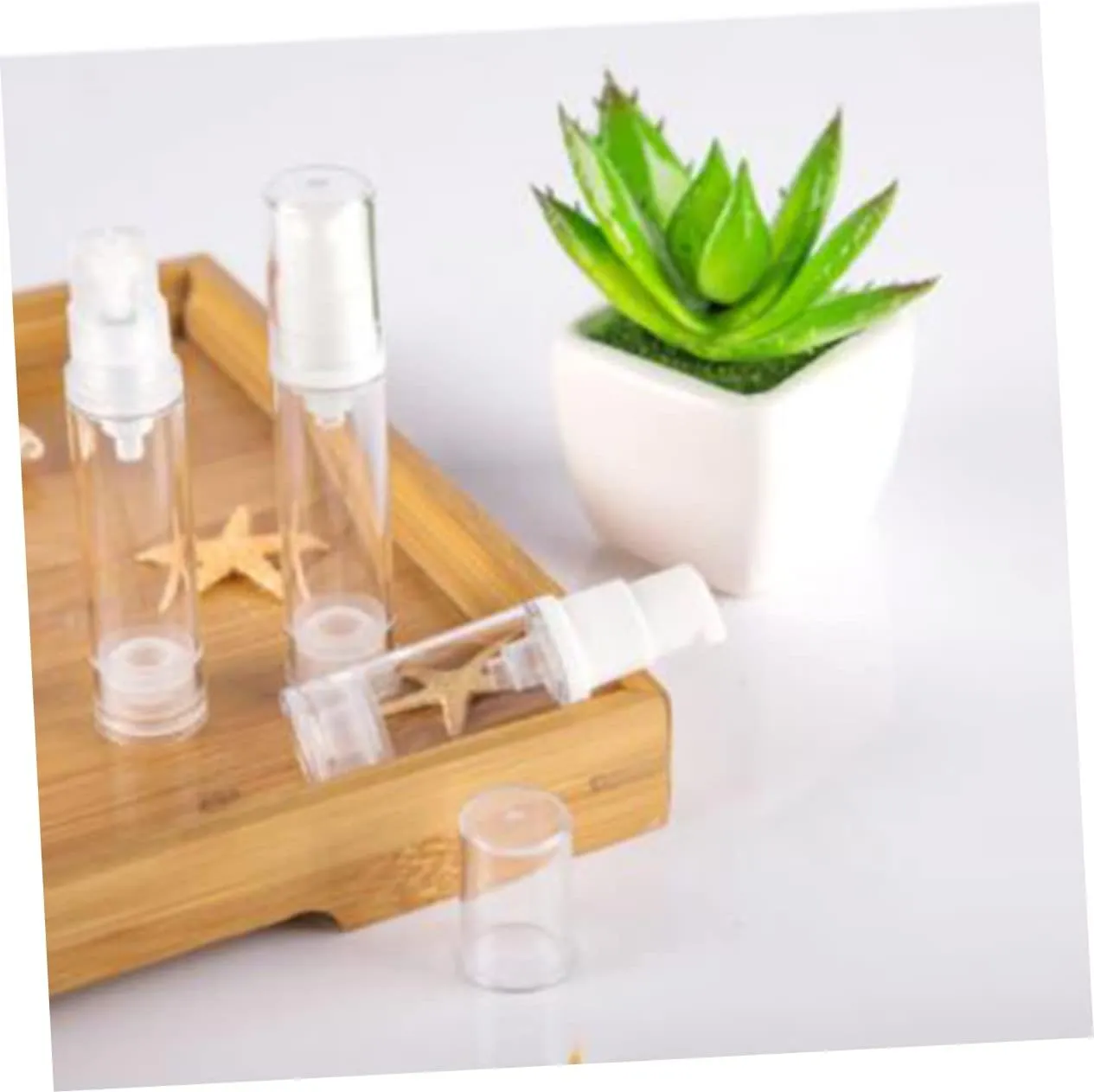 DOITOOL 3sets Plastic Refillable Spray Bottles Mini Press Pump Bottle for Essential Oils Aromatherapy Travel 12pcs*3