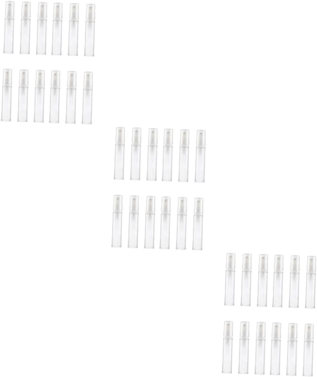 DOITOOL 3sets Plastic Refillable Spray Bottles Mini Press Pump Bottle for Essential Oils Aromatherapy Travel 12pcs*3