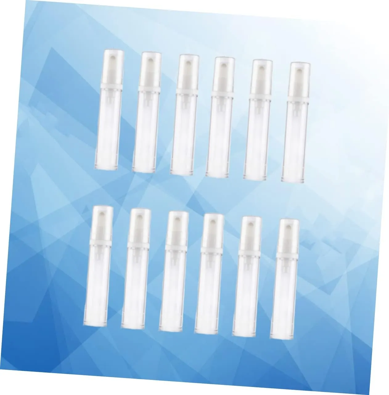 DOITOOL 3sets Plastic Refillable Spray Bottles Mini Press Pump Bottle for Essential Oils Aromatherapy Travel 12pcs*3