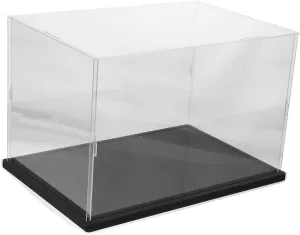 Doll Display Case High Transparency Storage Box for Figures Handicrafts and Collectibles Elegant Protector with Smooth Polishing Doll Enthusiasts