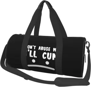 Don'T Abuse Me I'Ll Cum Duffel Bag Gym Bag Travel Sports Tote Large Foldable Beach Swim Yoga6
