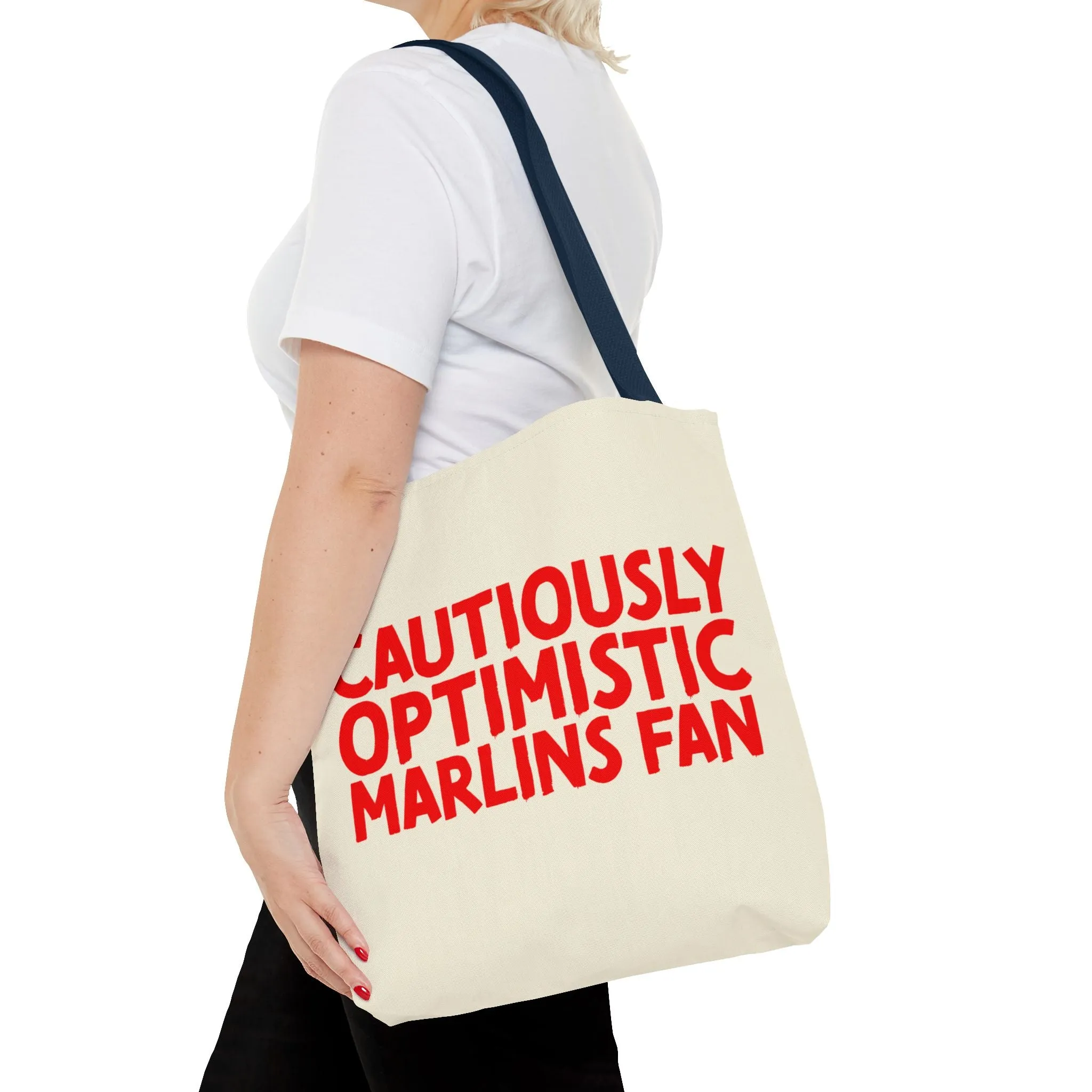 Double Sided Marlins Tote