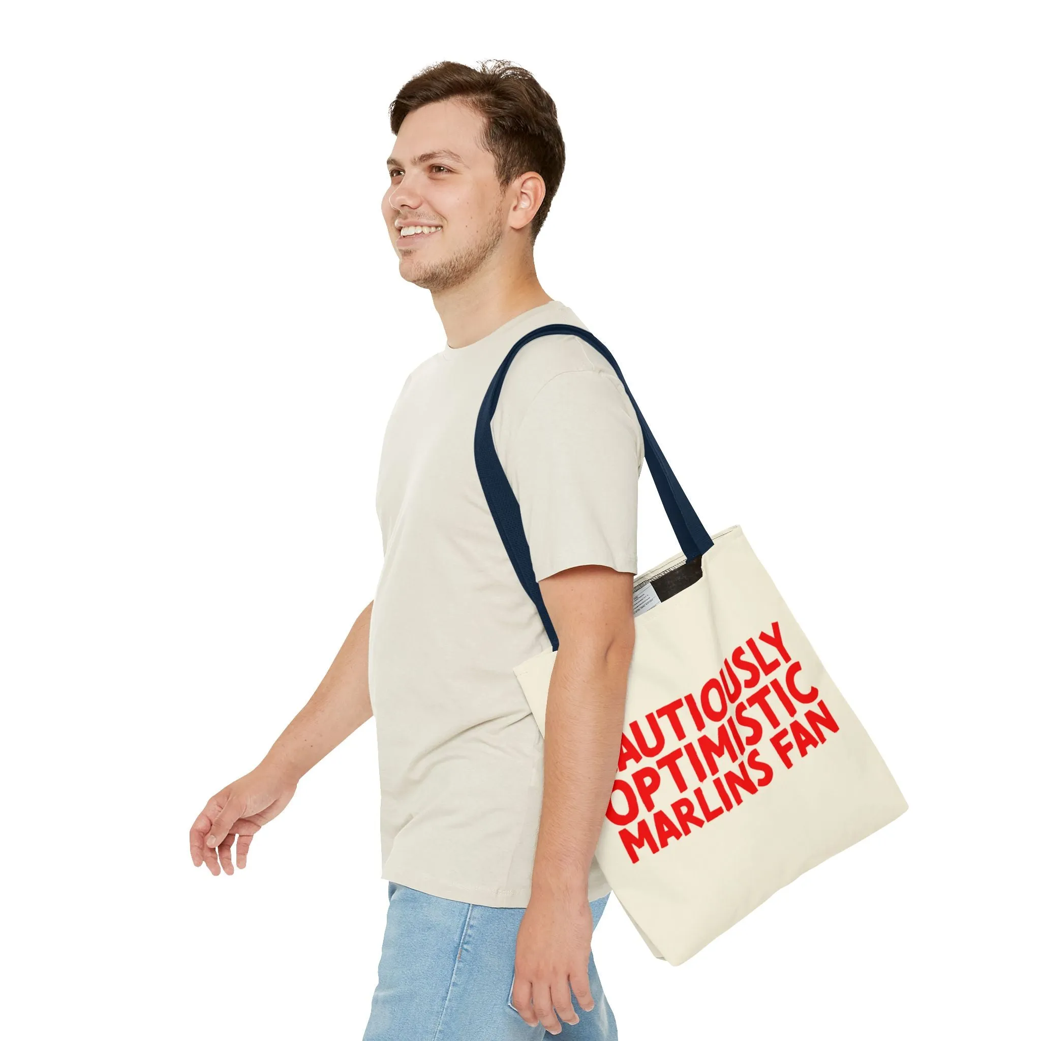 Double Sided Marlins Tote