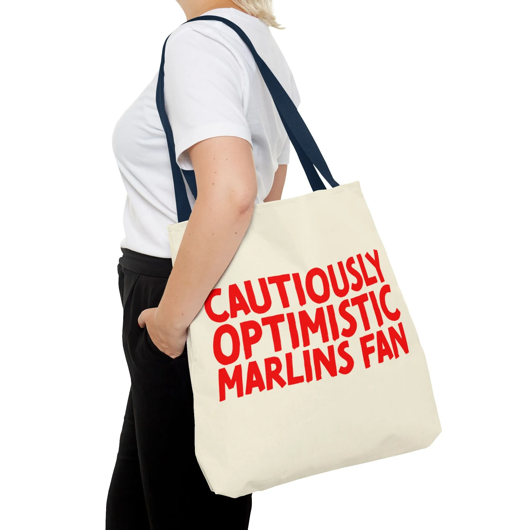 Double Sided Marlins Tote