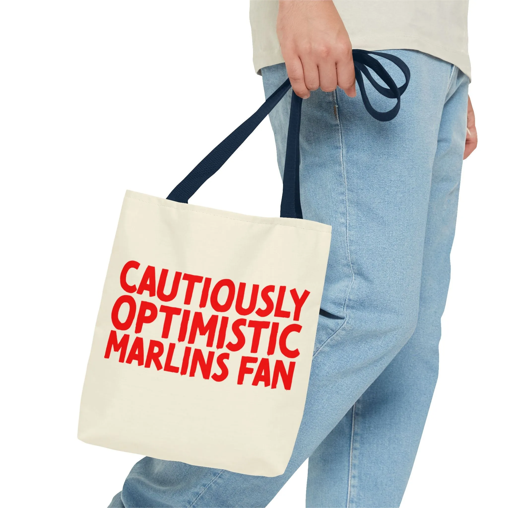Double Sided Marlins Tote
