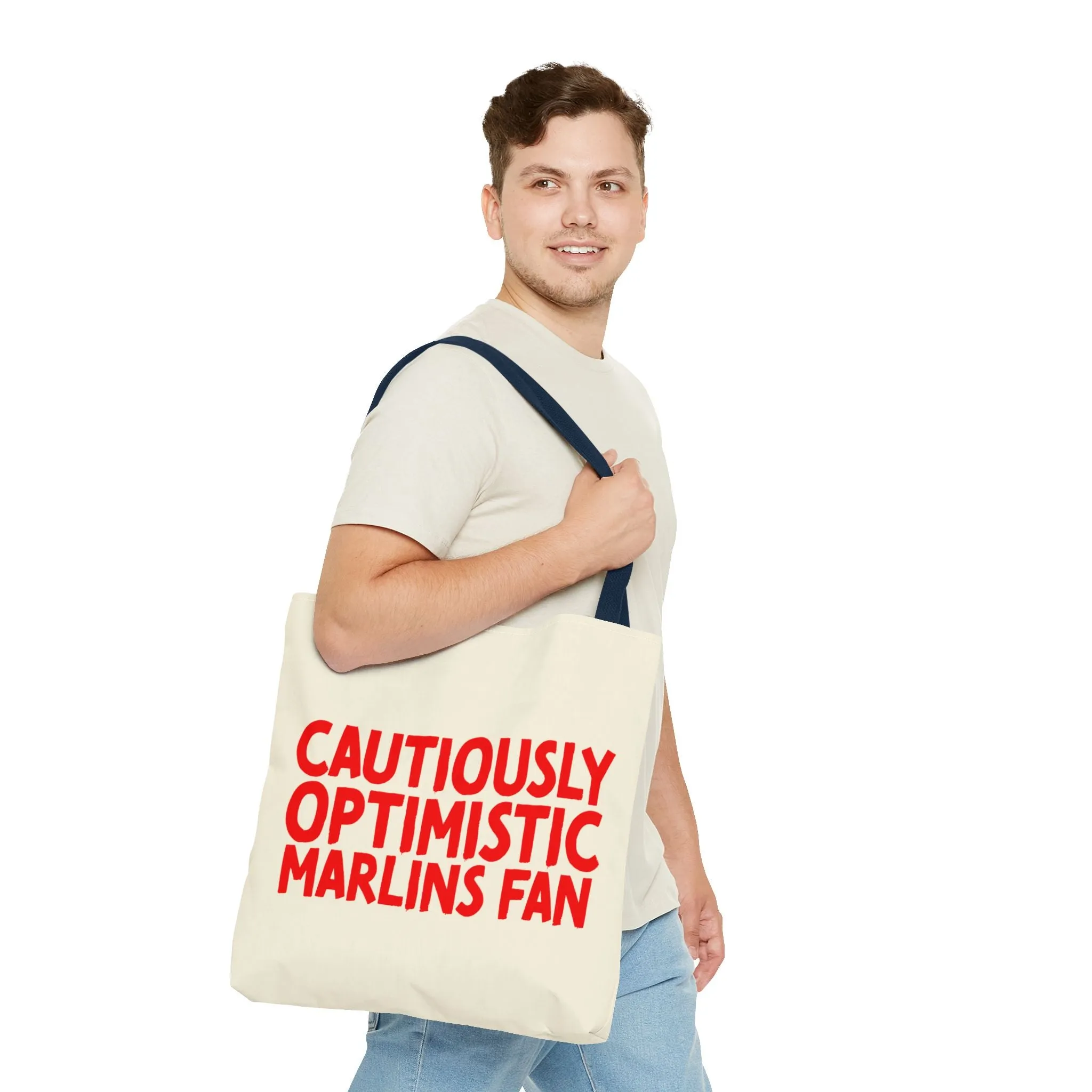 Double Sided Marlins Tote