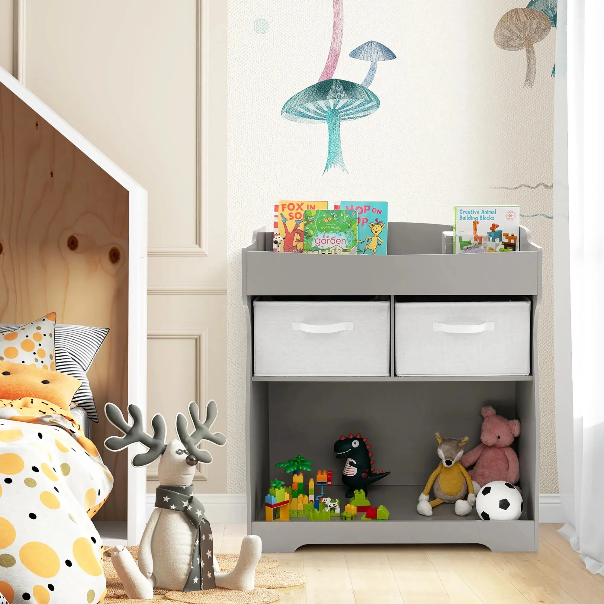 Dresser Full assortment & Drawers Station Changing Baby Table with Pad Door-to-door delivery Nursery Infant Diaper