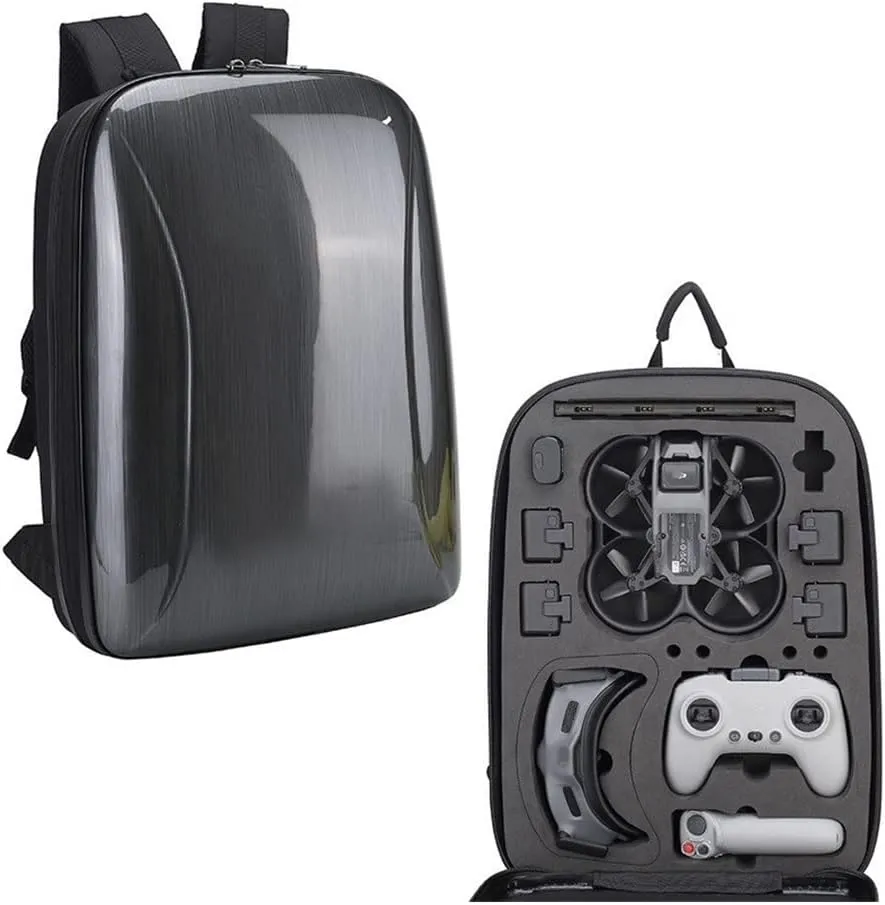 Drone Accessories for DJI Goggles 2 Drone Backpack Crust Hard Shell Waterproof Bag for Goggles 2 FPV Glasses Remote Control Battery Portable case for DJI for AVATA Replaceable