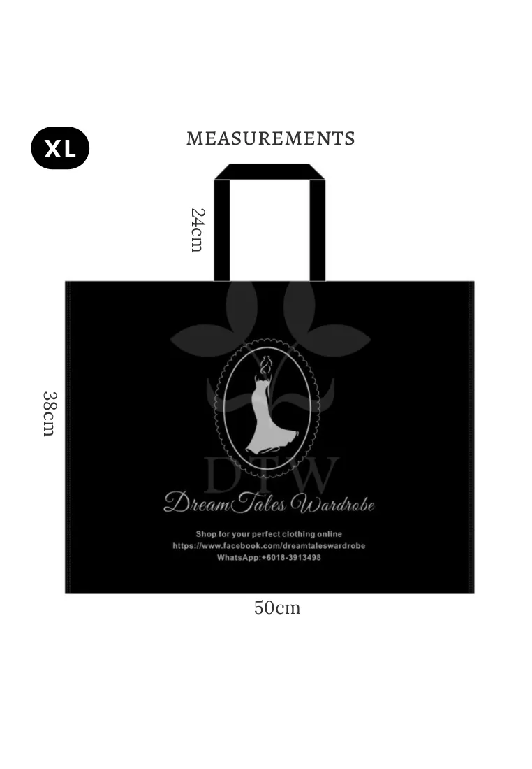 DT2176 DTW XL Eco Friendly Non Woven Recycle Bag