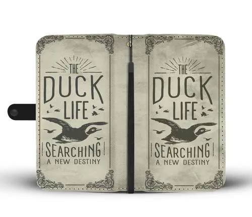 Duck Life Wallet Phone Case with RFID Blocker