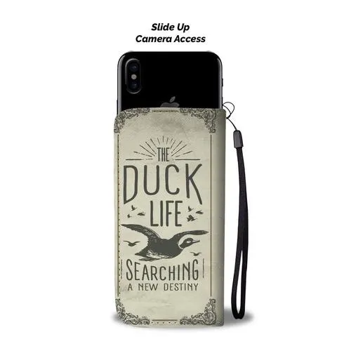 Duck Life Wallet Phone Case with RFID Blocker