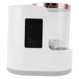 Electric Makeup Brush Cleaner Machine with Drying Timer, 850 RPM Cosmetic Brush Cleaner Dryer, Operates on USB Power Supply, Wet Dry Separation, Automatic 2H 5H Drying Timer