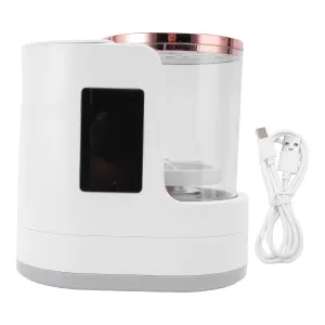 Electric Makeup Brush Cleaner, Portable Automatic USB Cosmetic Brushes Cleaner Tool 850 RPM Cosmetic Brush Cleaner Dryer Machine Automatic 2H 5H Drying Timer