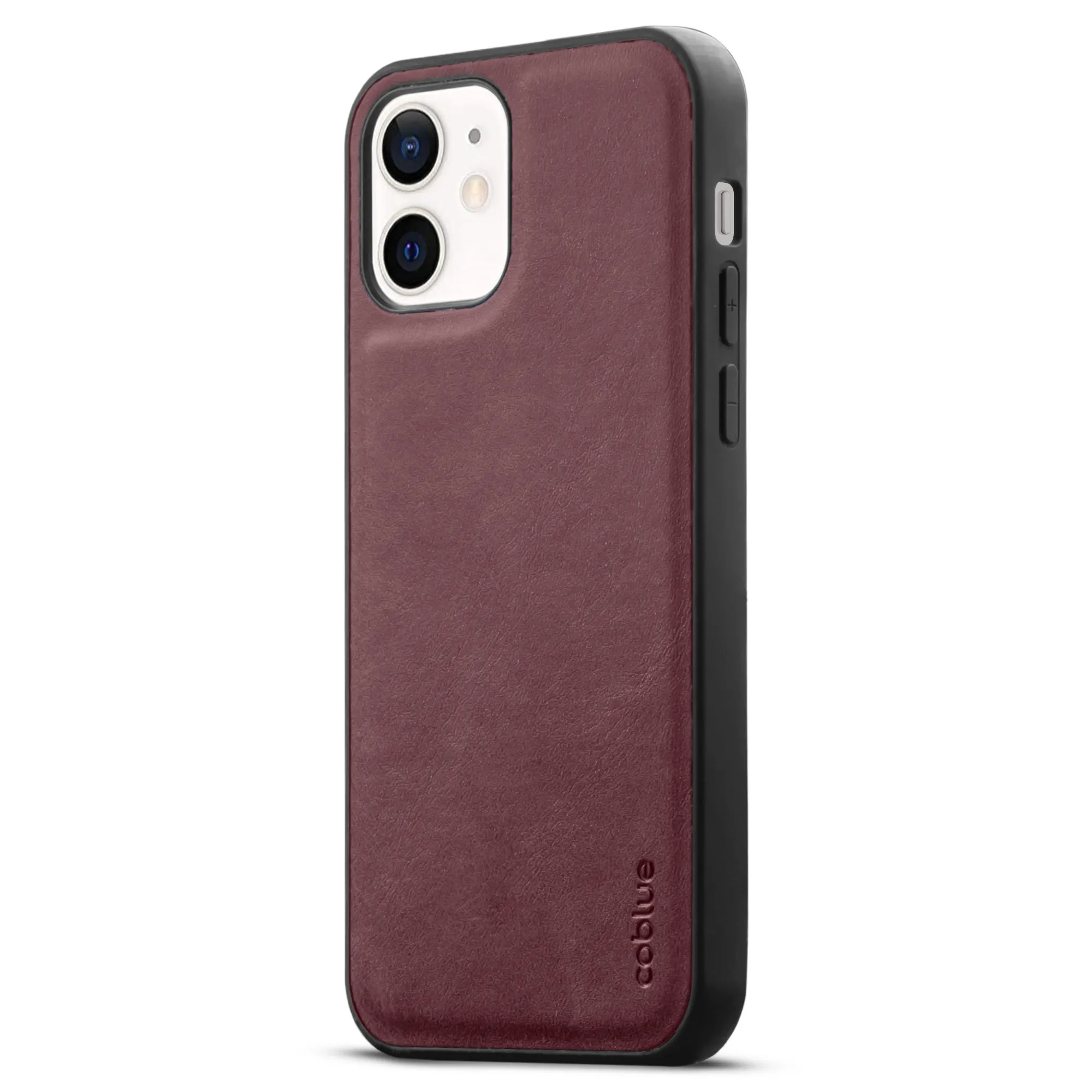 Elegant Leather Finish Back Cover for Apple iPhone 12