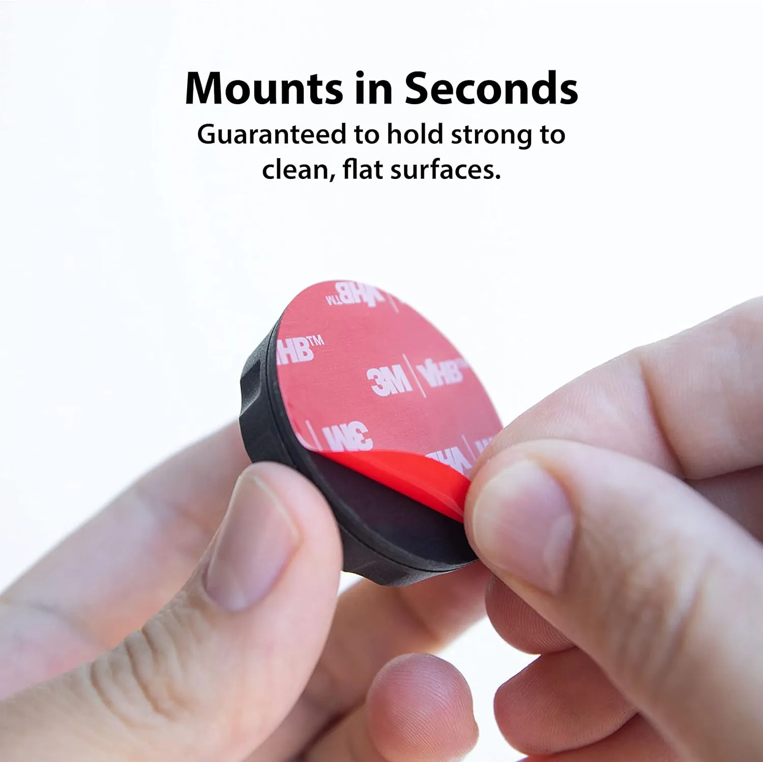 Elevation Lab AirTag Adhesive Mount (4 Pack) - TagVault™ - The Original Waterproof AirTag Stick-On Holder | 3M VHB, Indestructible, Screw-On Design, Find Your Bike, Car, & More