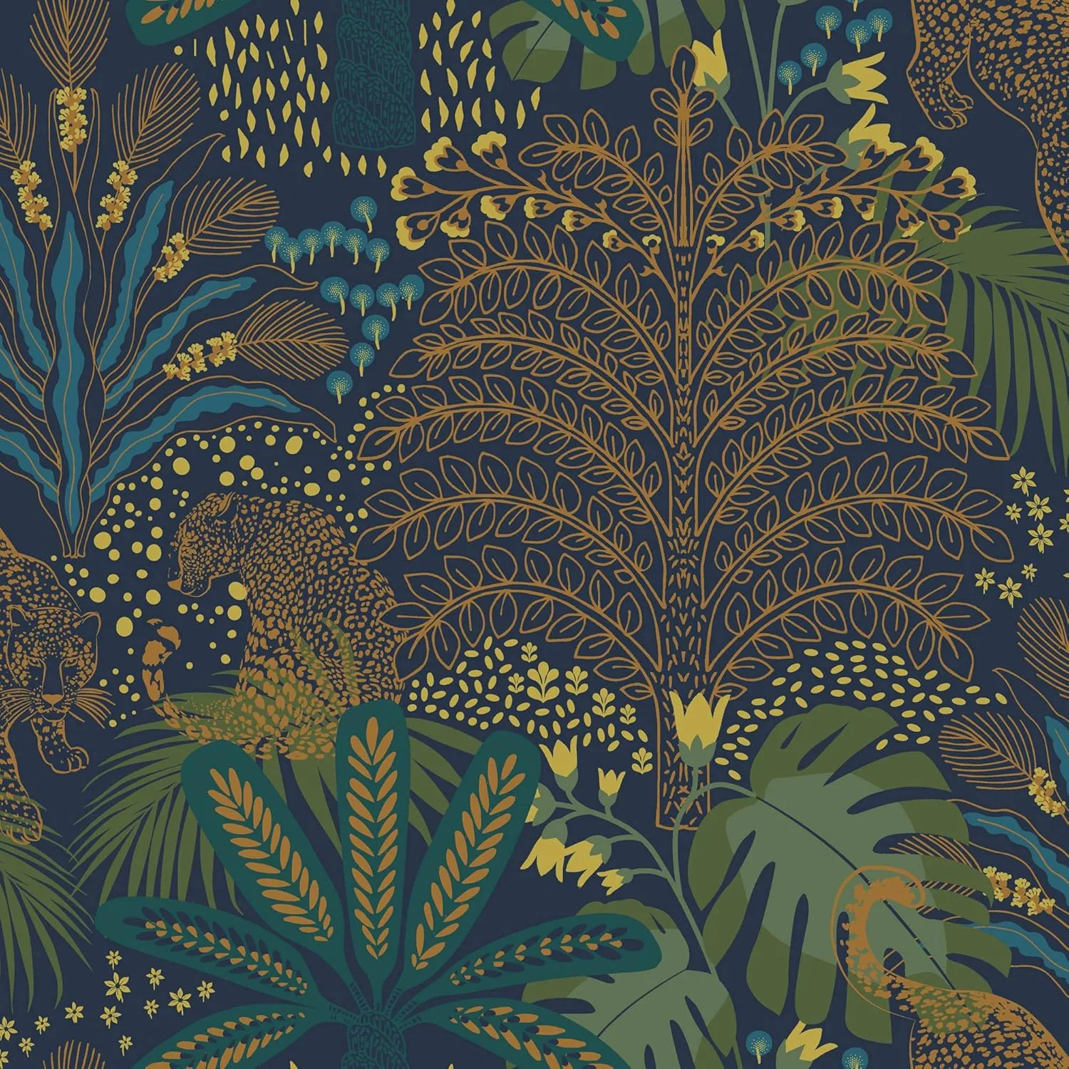 Envy Savannah Fauna Wallpaper