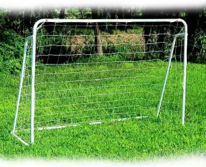 FCH Soccer Goal, 8' x 5' Soccer Goals Training Set with Net for Backyard Outdoor Indoor Quick Setup Buckles Ground Nail Football Soccer Sports