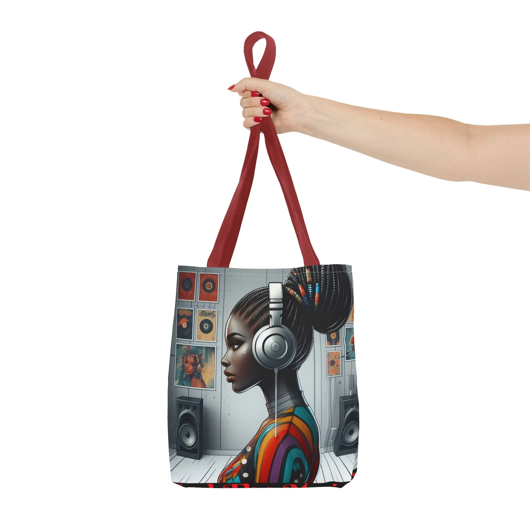 Feel The Music Tote Bag (AOP) #FM11