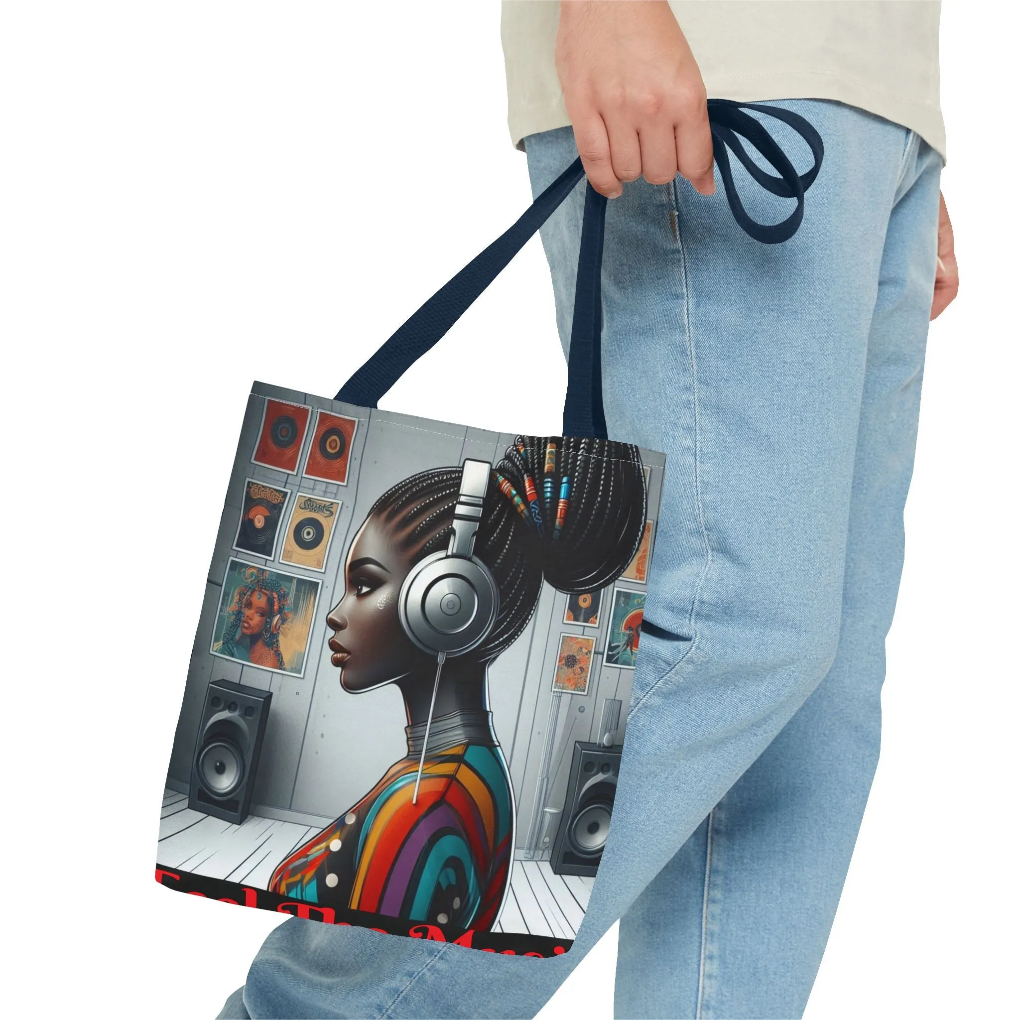 Feel The Music Tote Bag (AOP) #FM11