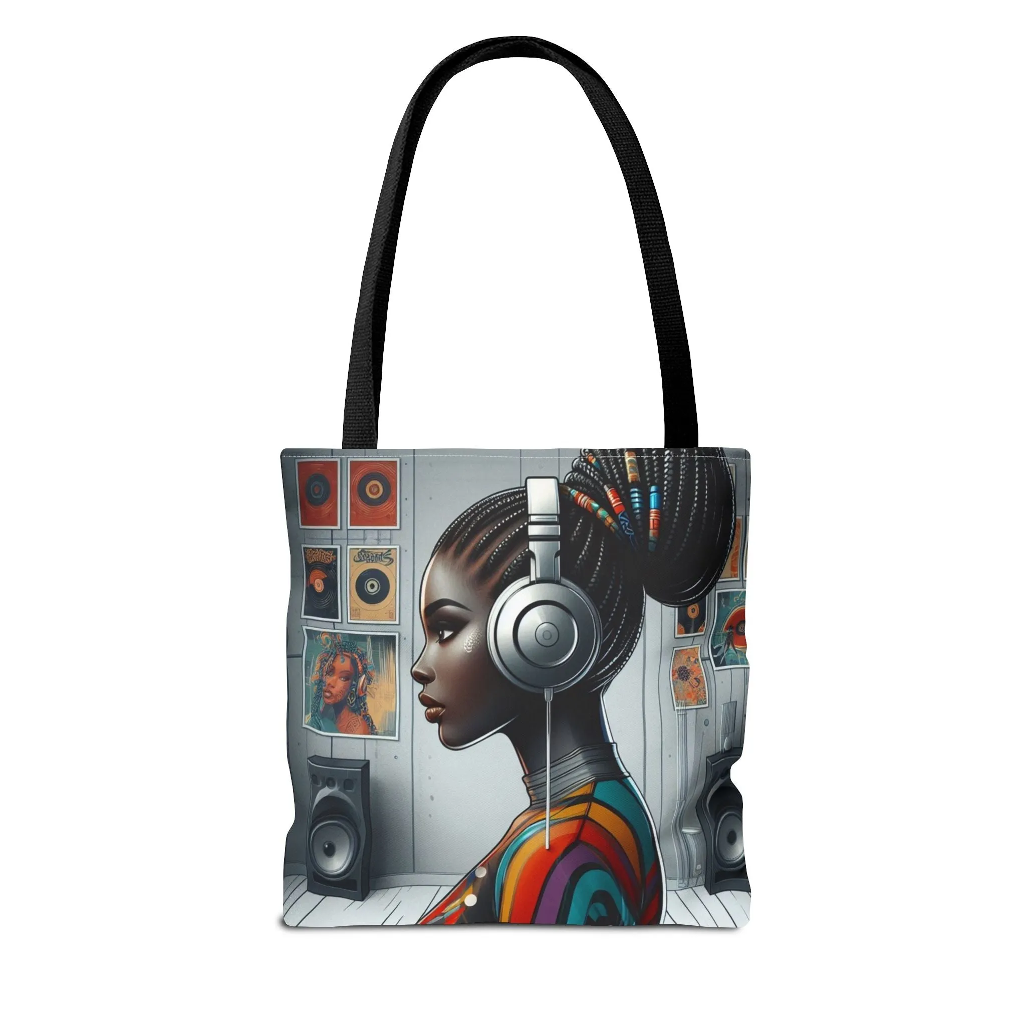 Feel The Music Tote Bag (AOP) #FM11