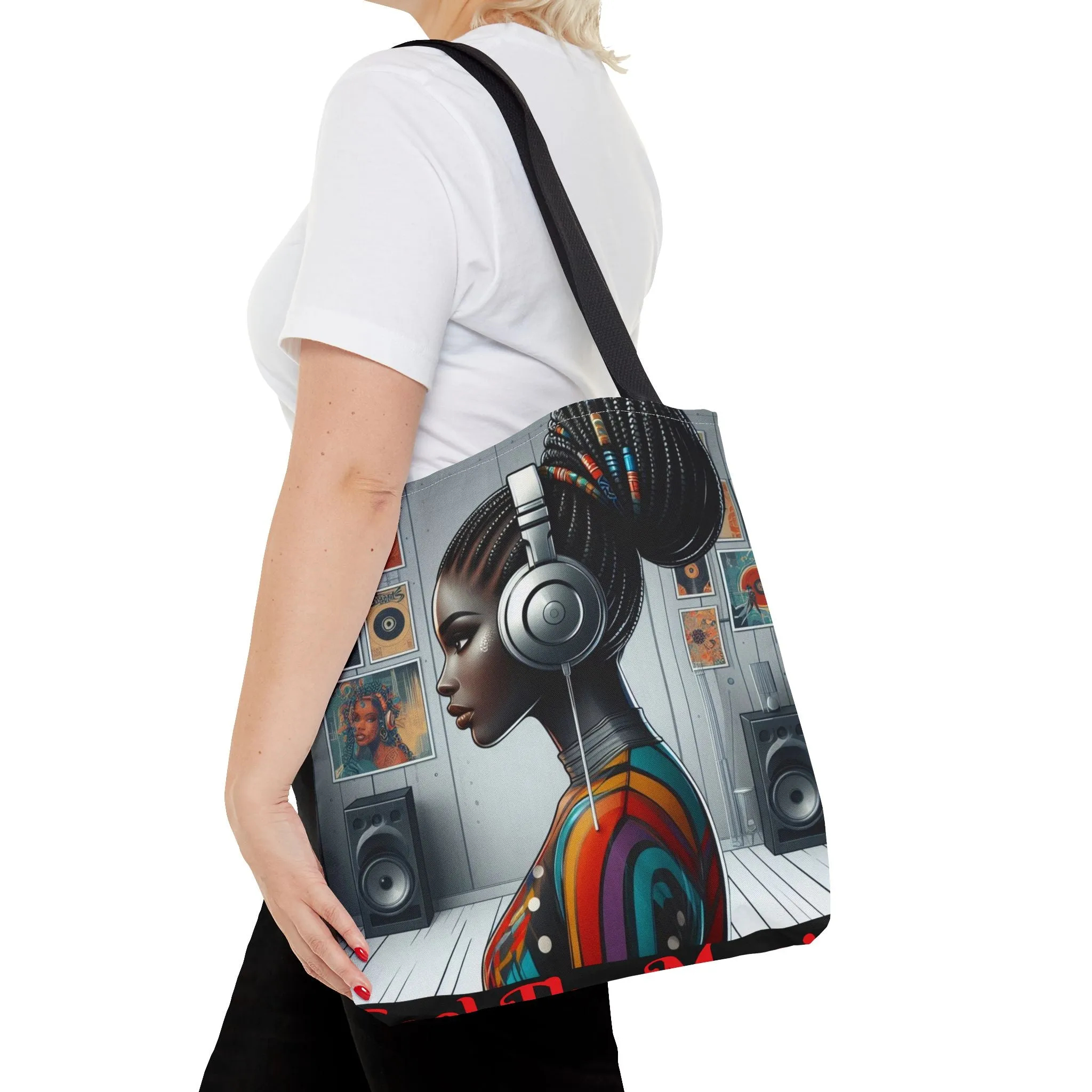 Feel The Music Tote Bag (AOP) #FM11