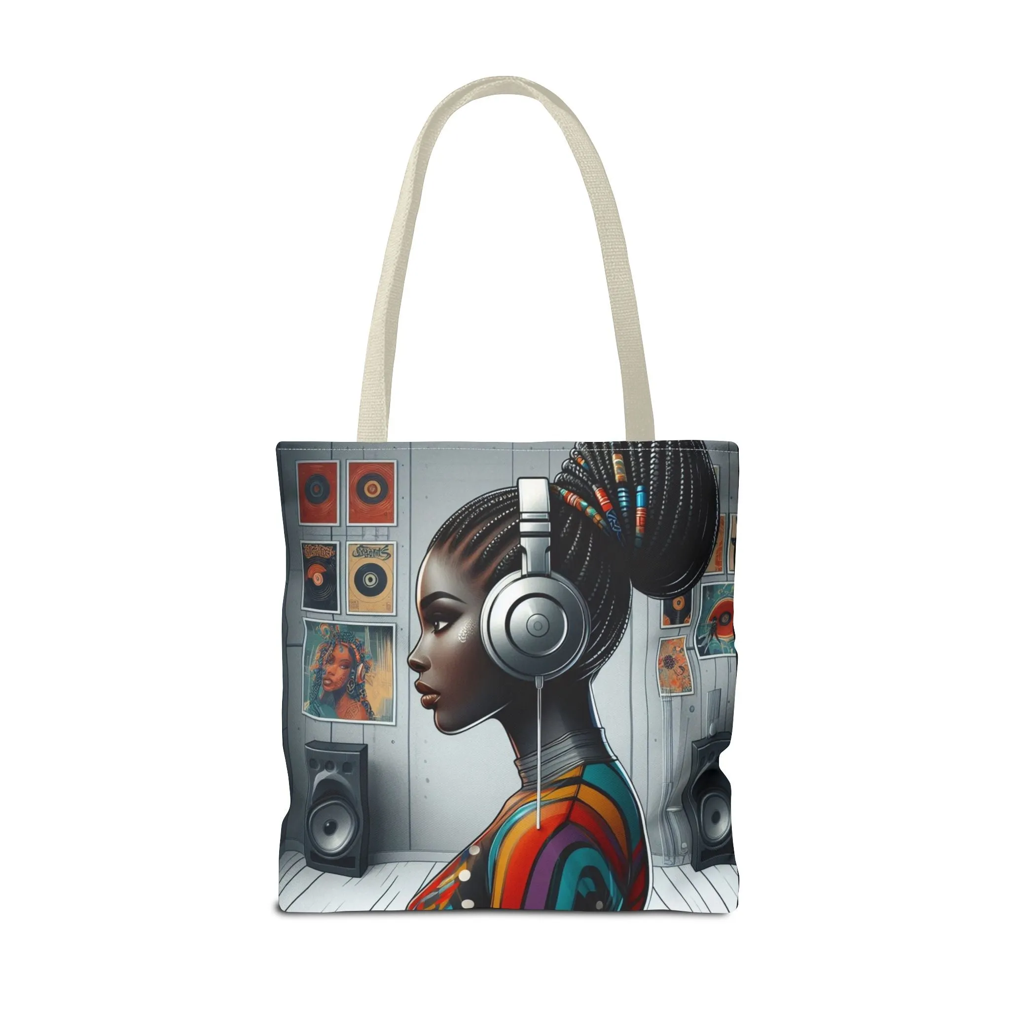 Feel The Music Tote Bag (AOP) #FM11