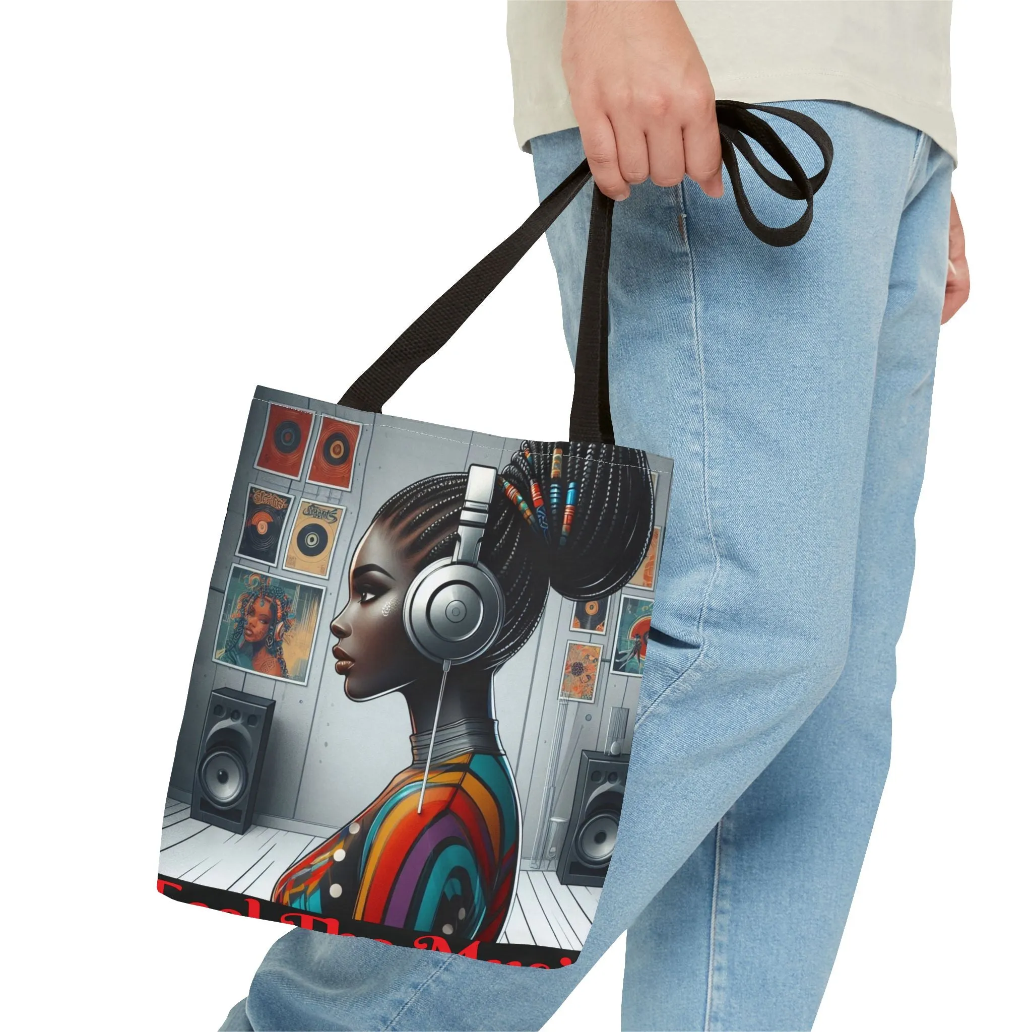 Feel The Music Tote Bag (AOP) #FM11