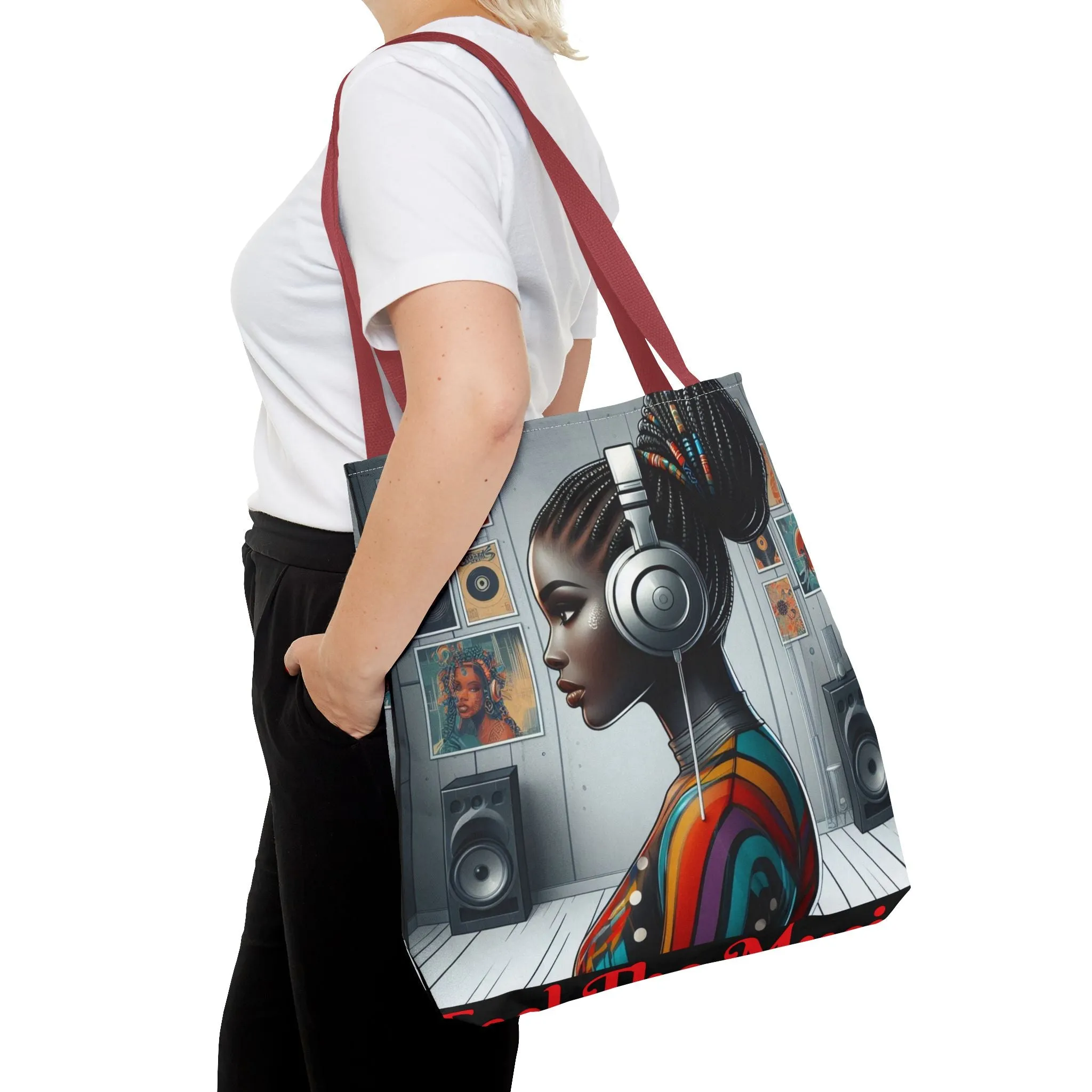 Feel The Music Tote Bag (AOP) #FM11