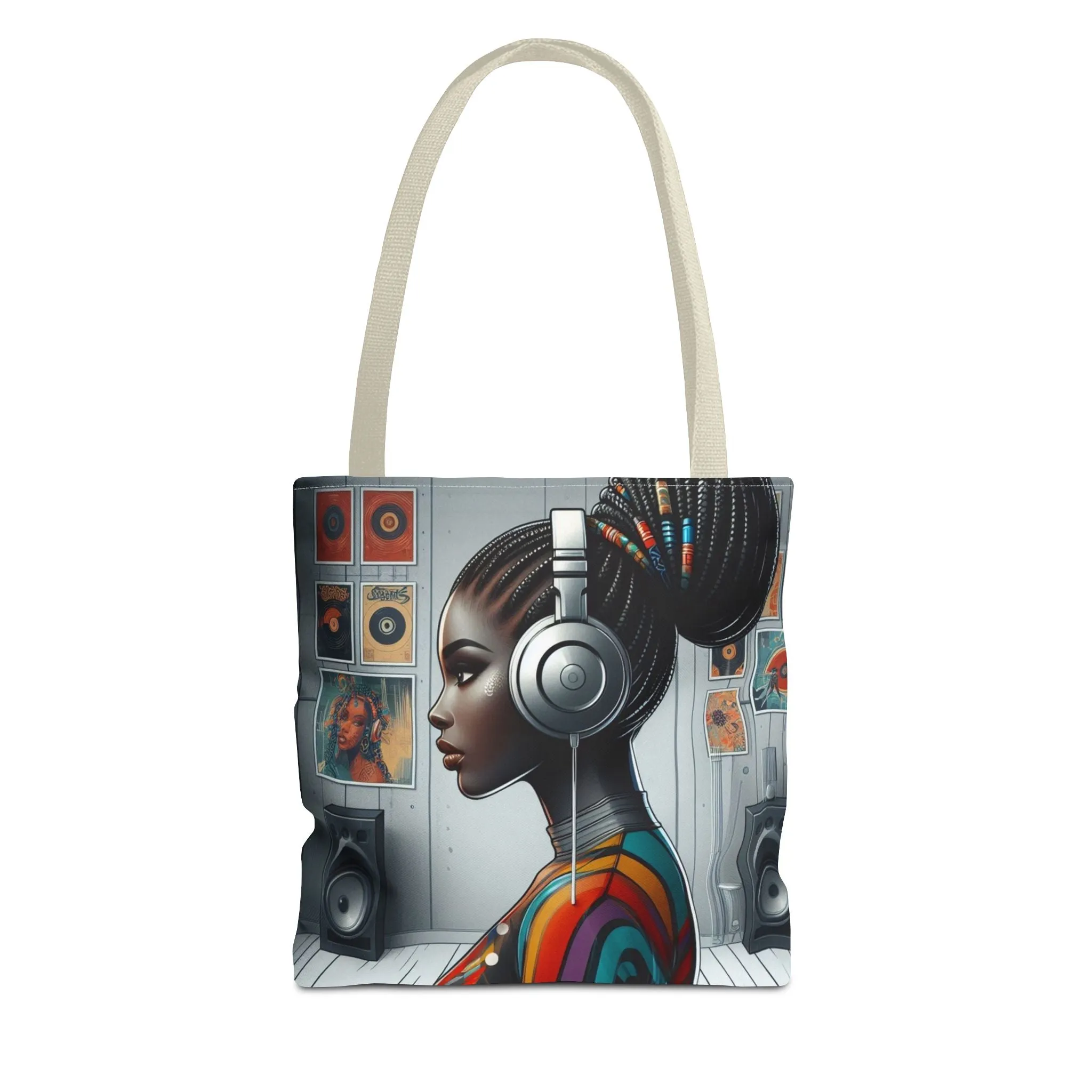 Feel The Music Tote Bag (AOP) #FM11