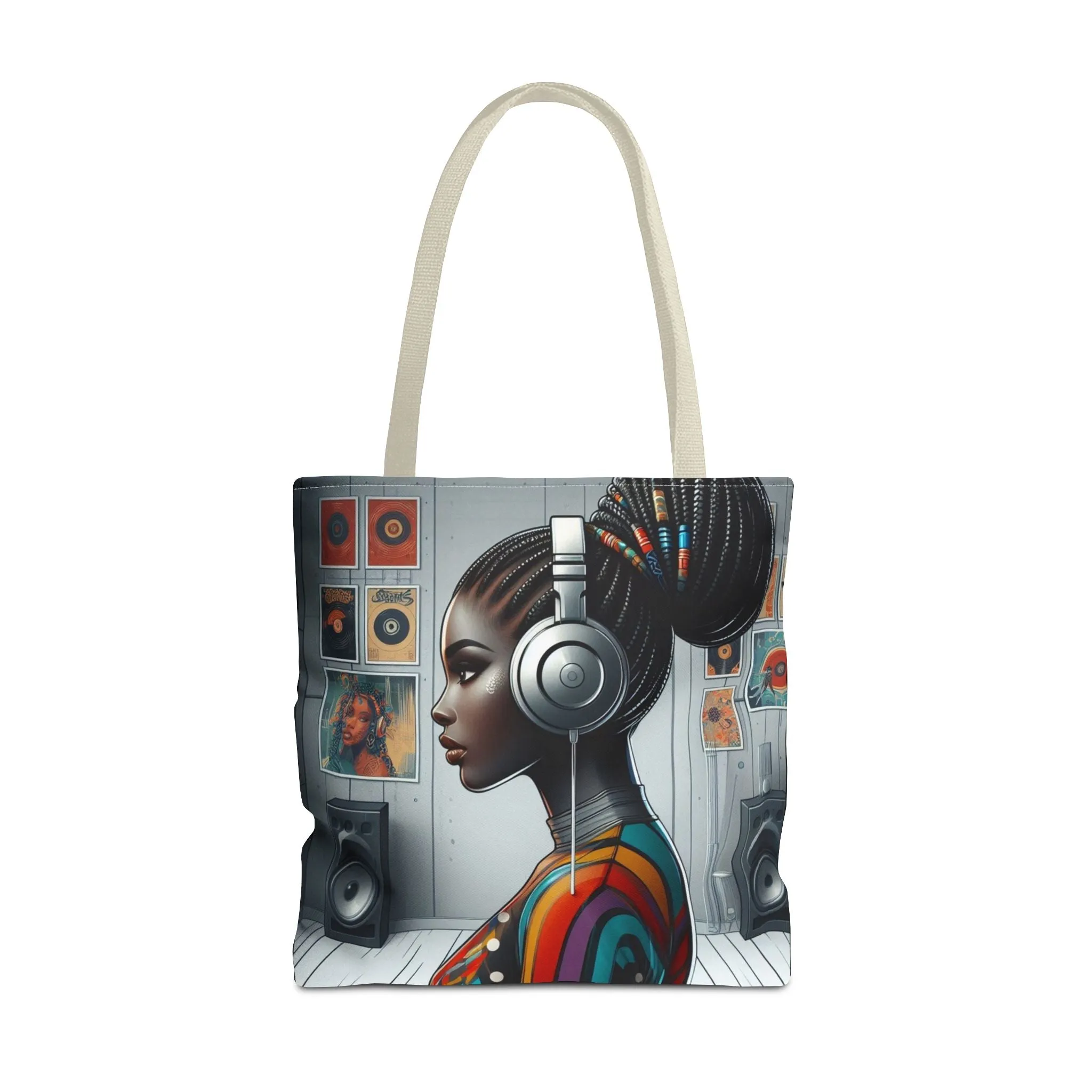 Feel The Music Tote Bag (AOP) #FM11
