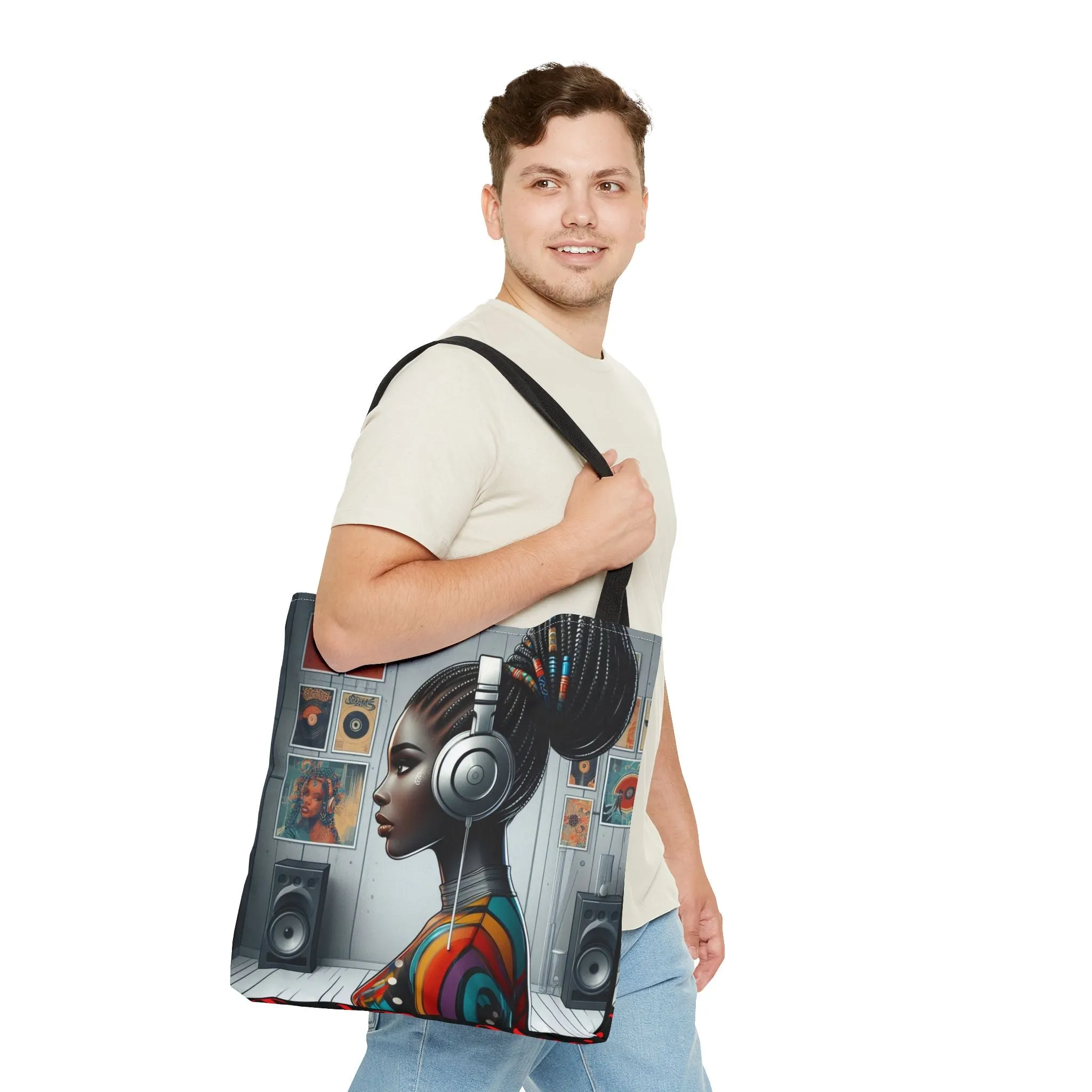 Feel The Music Tote Bag (AOP) #FM11
