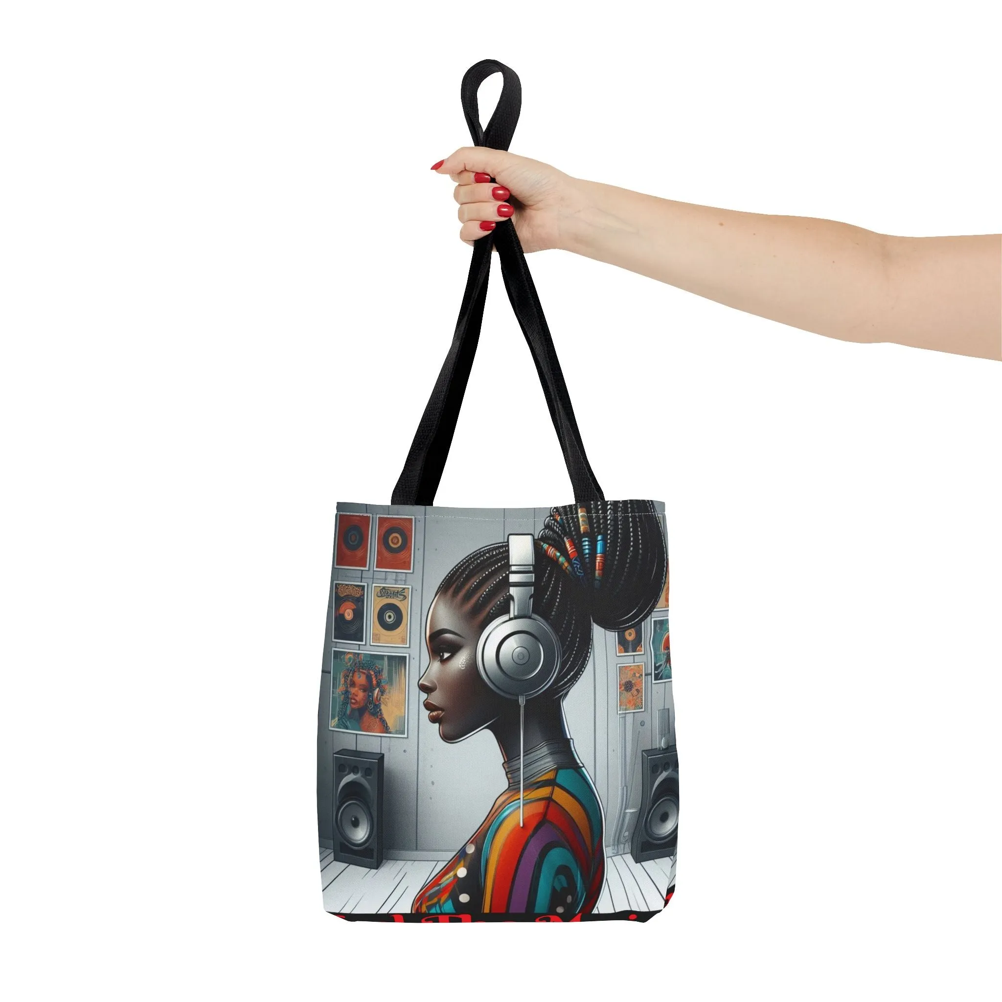 Feel The Music Tote Bag (AOP) #FM11