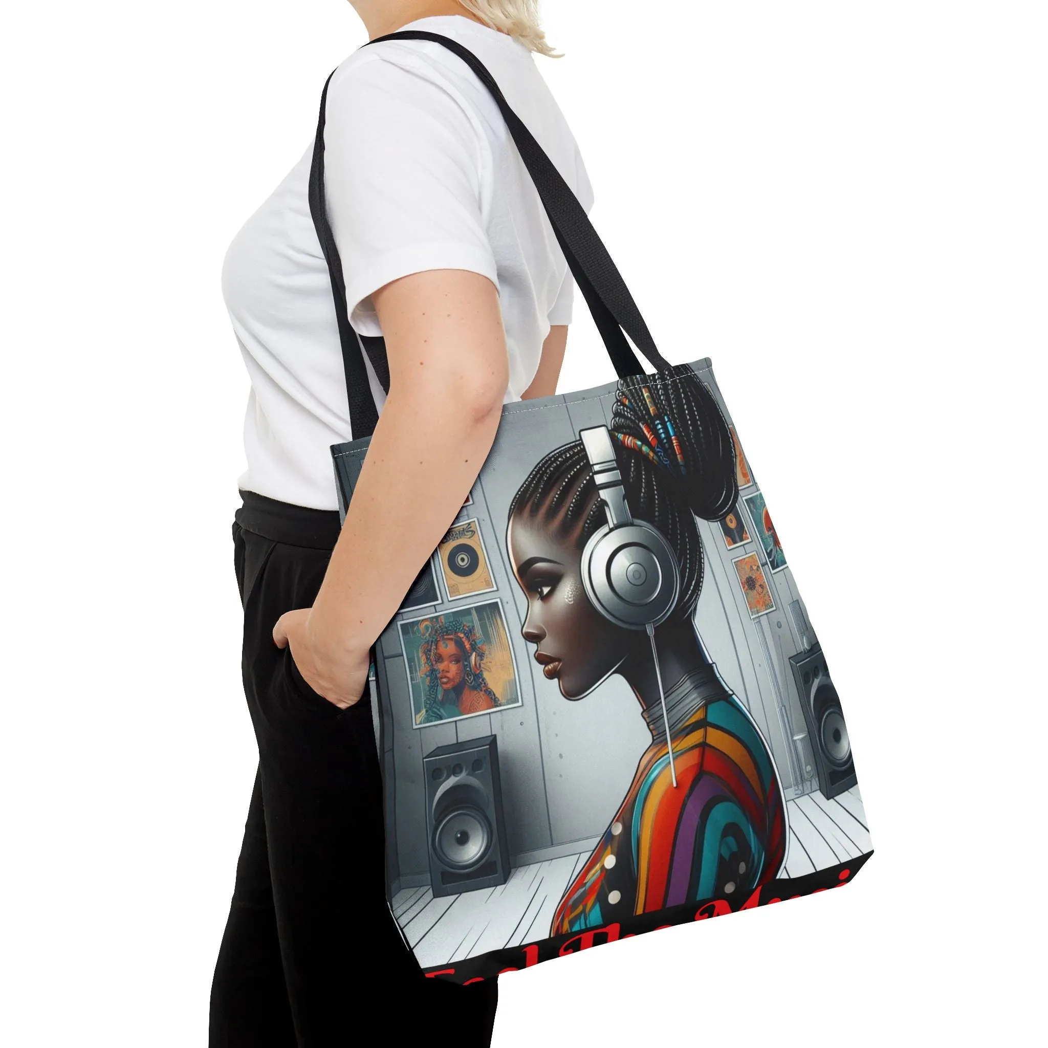 Feel The Music Tote Bag (AOP) #FM11