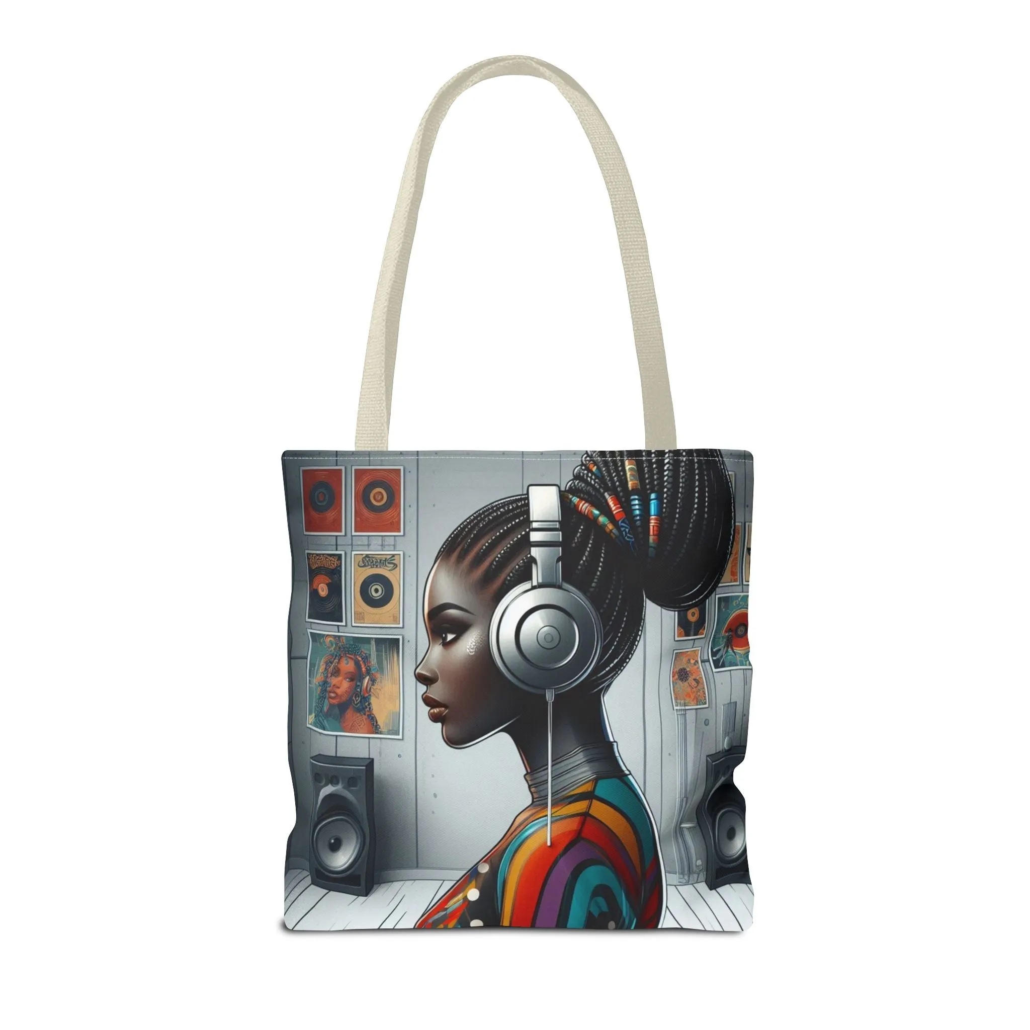 Feel The Music Tote Bag (AOP) #FM11
