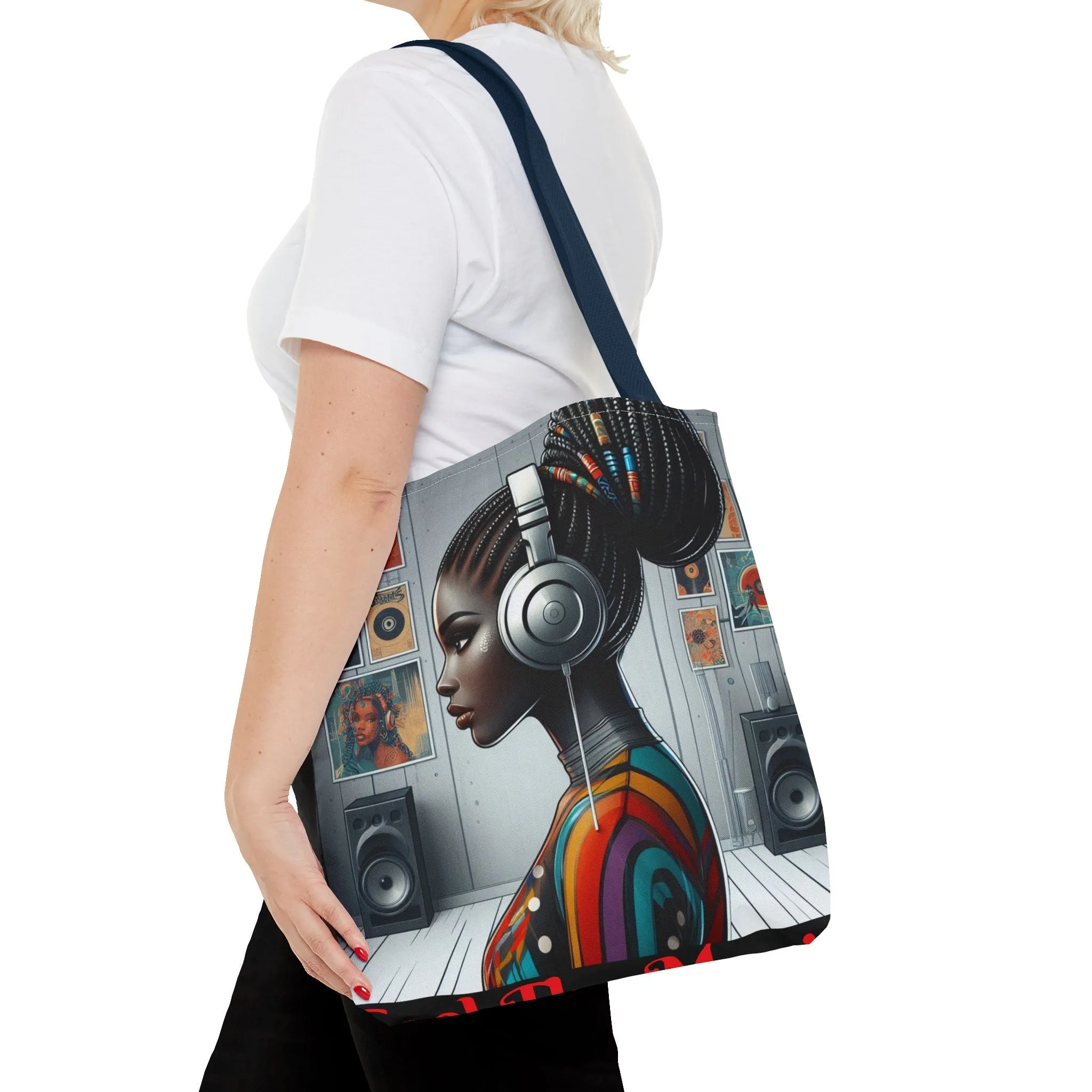 Feel The Music Tote Bag (AOP) #FM11