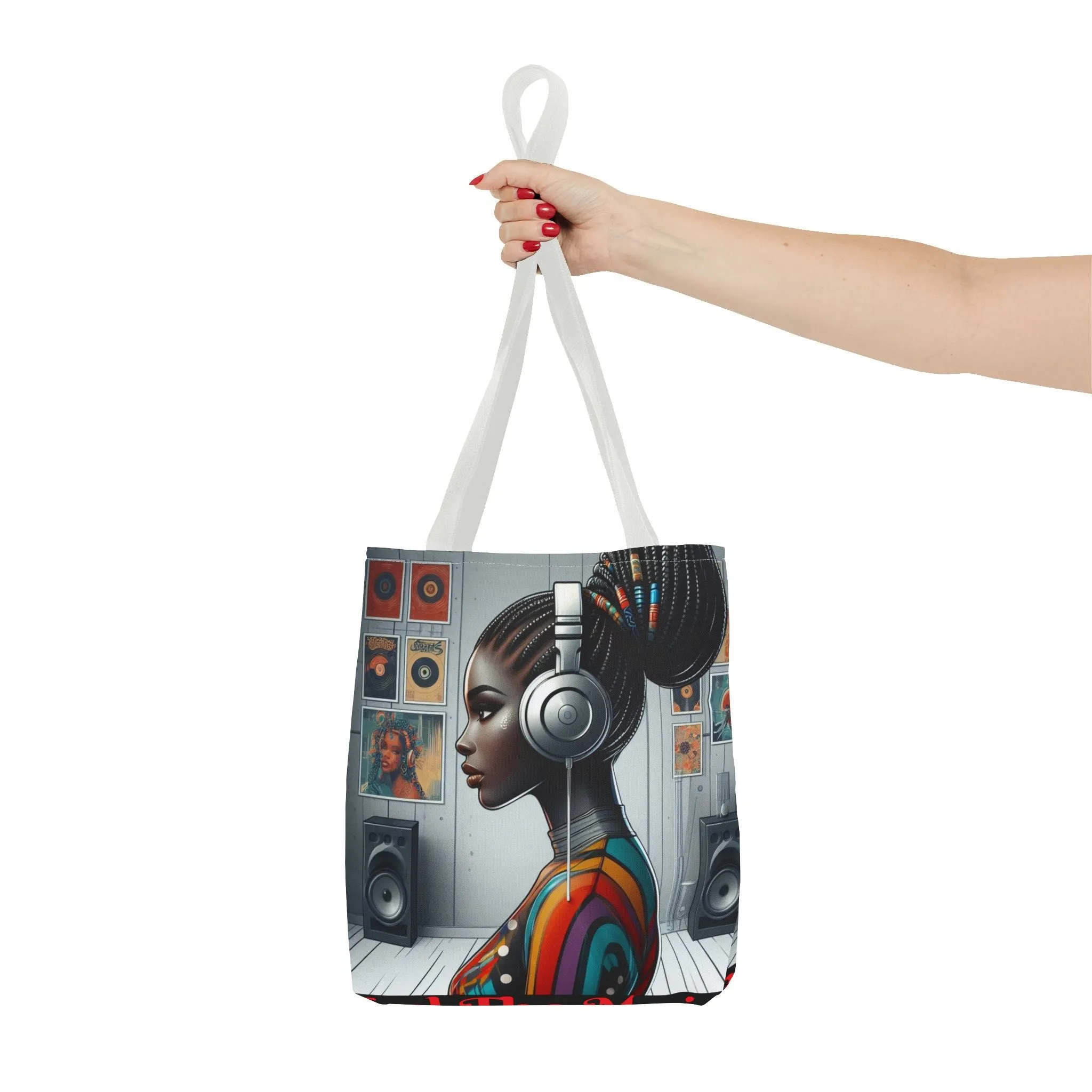 Feel The Music Tote Bag (AOP) #FM11