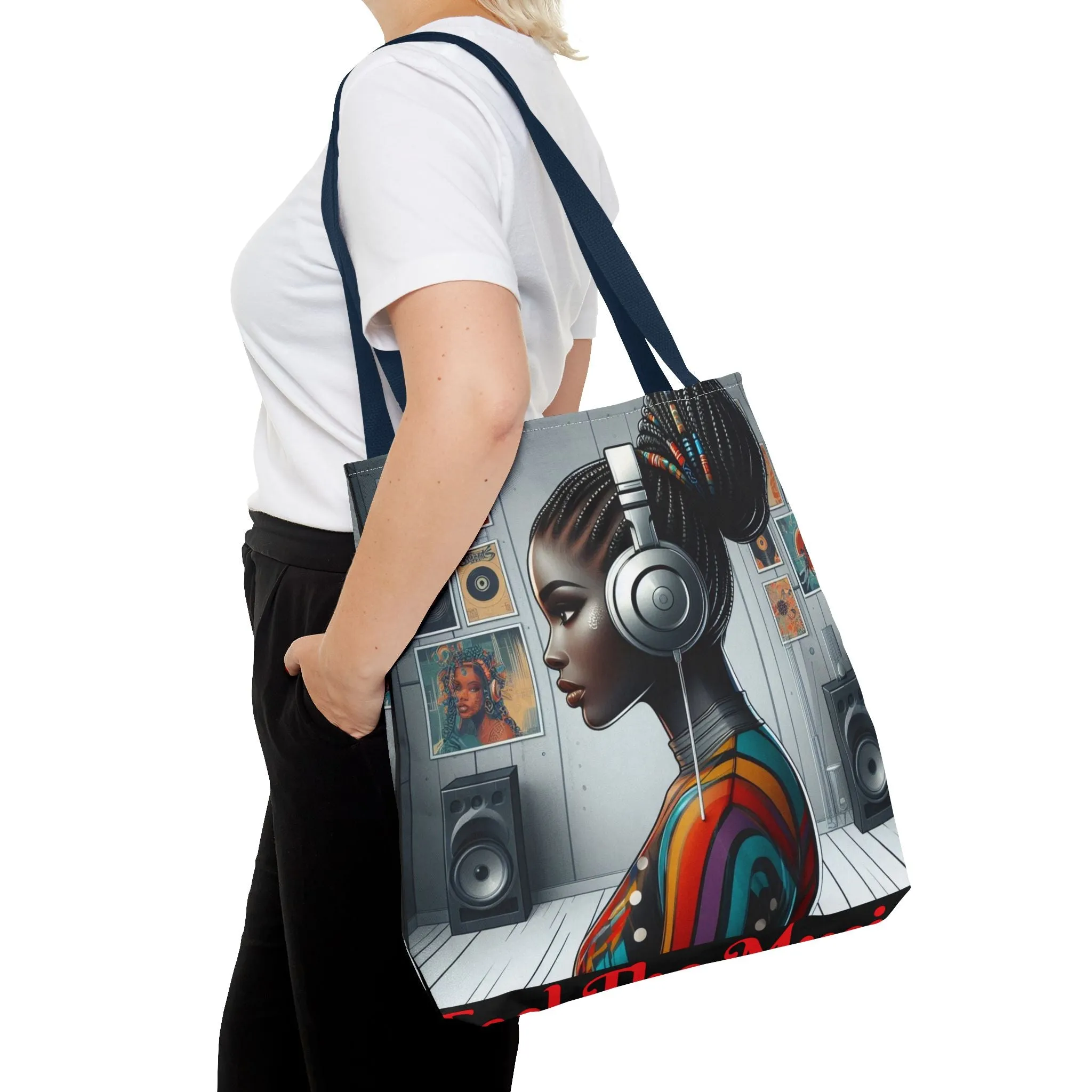 Feel The Music Tote Bag (AOP) #FM11