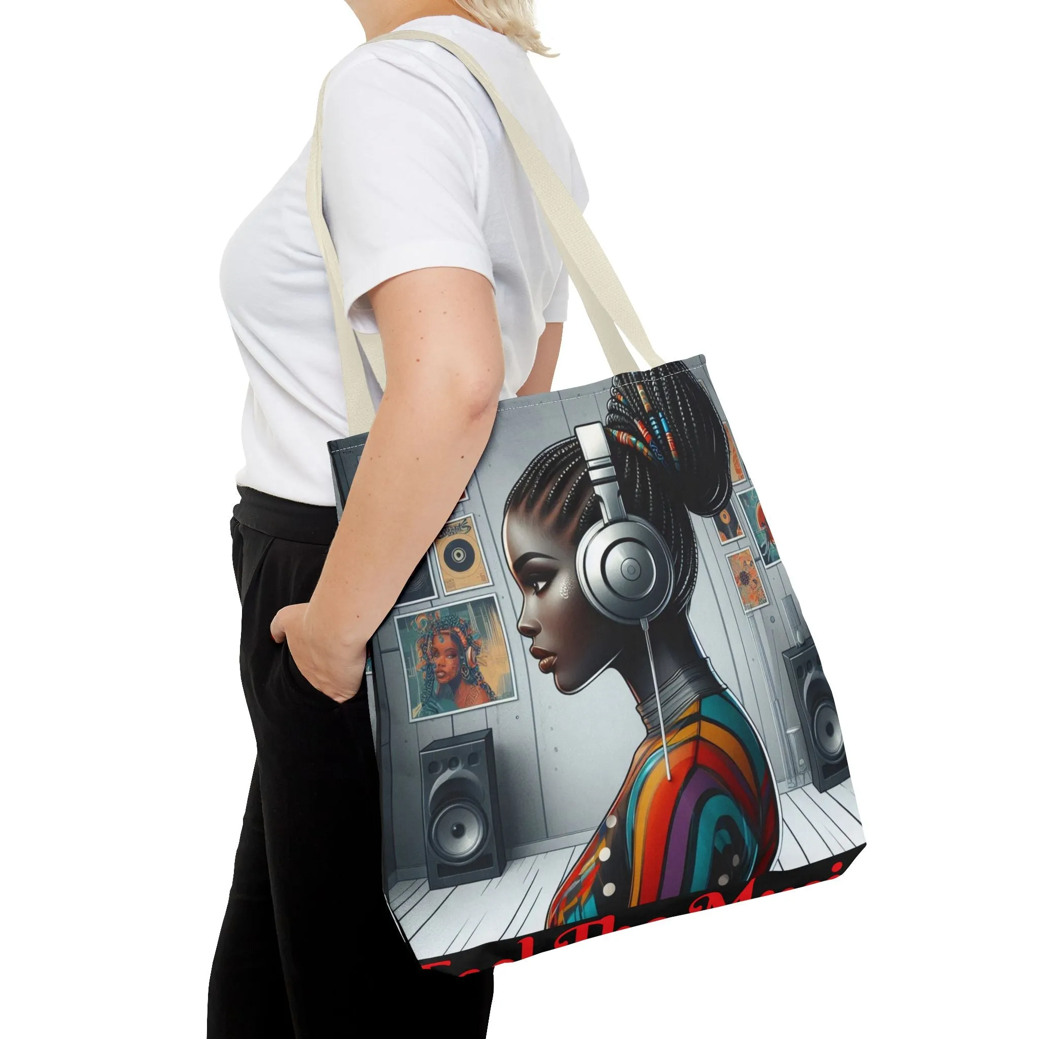 Feel The Music Tote Bag (AOP) #FM11
