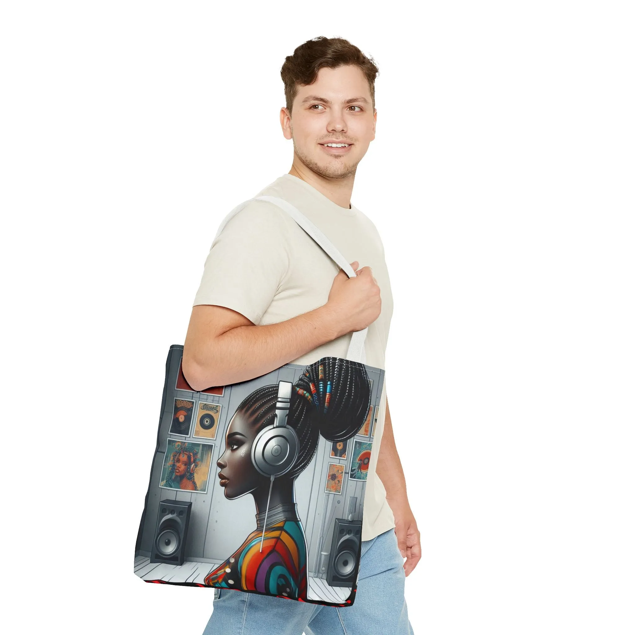 Feel The Music Tote Bag (AOP) #FM11