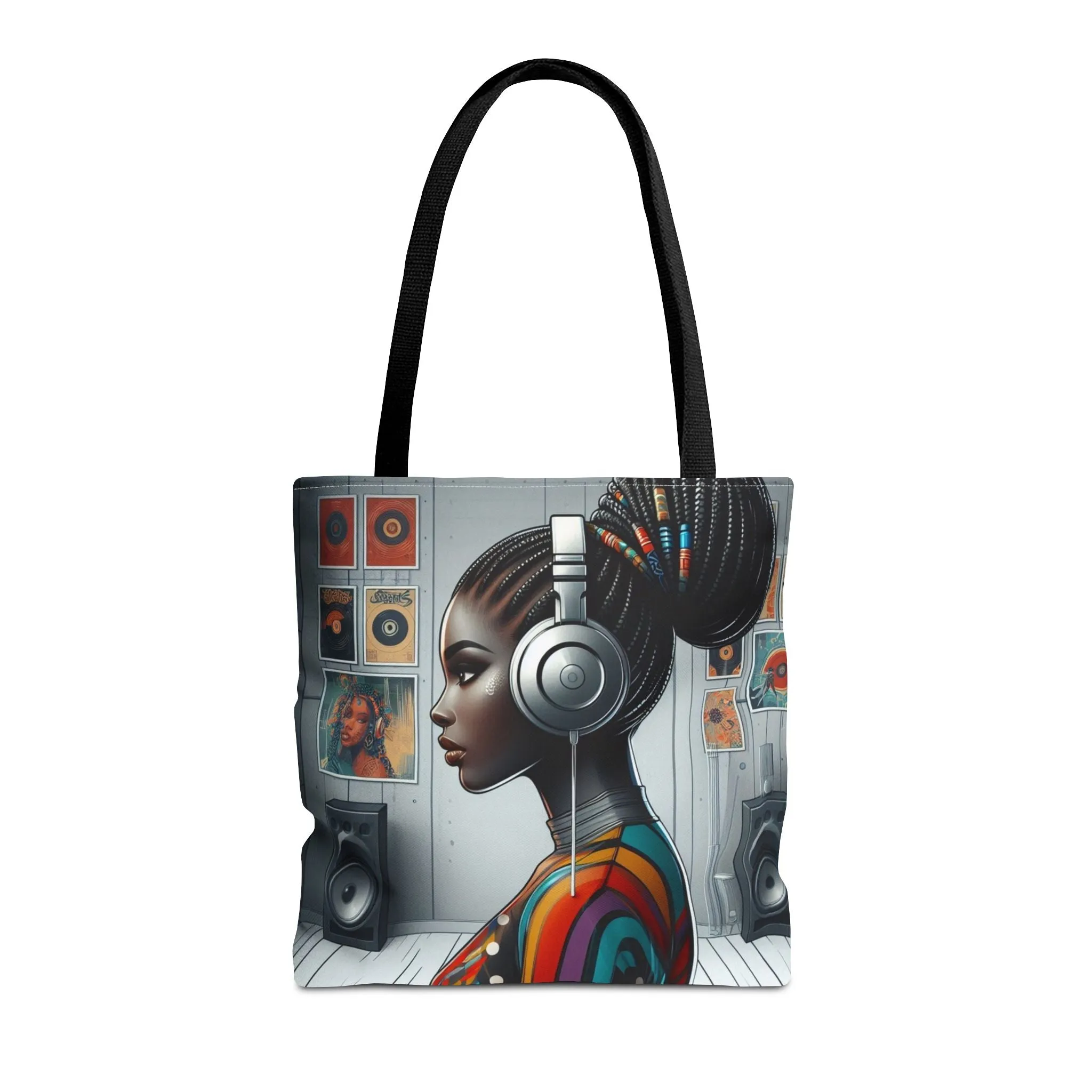 Feel The Music Tote Bag (AOP) #FM11