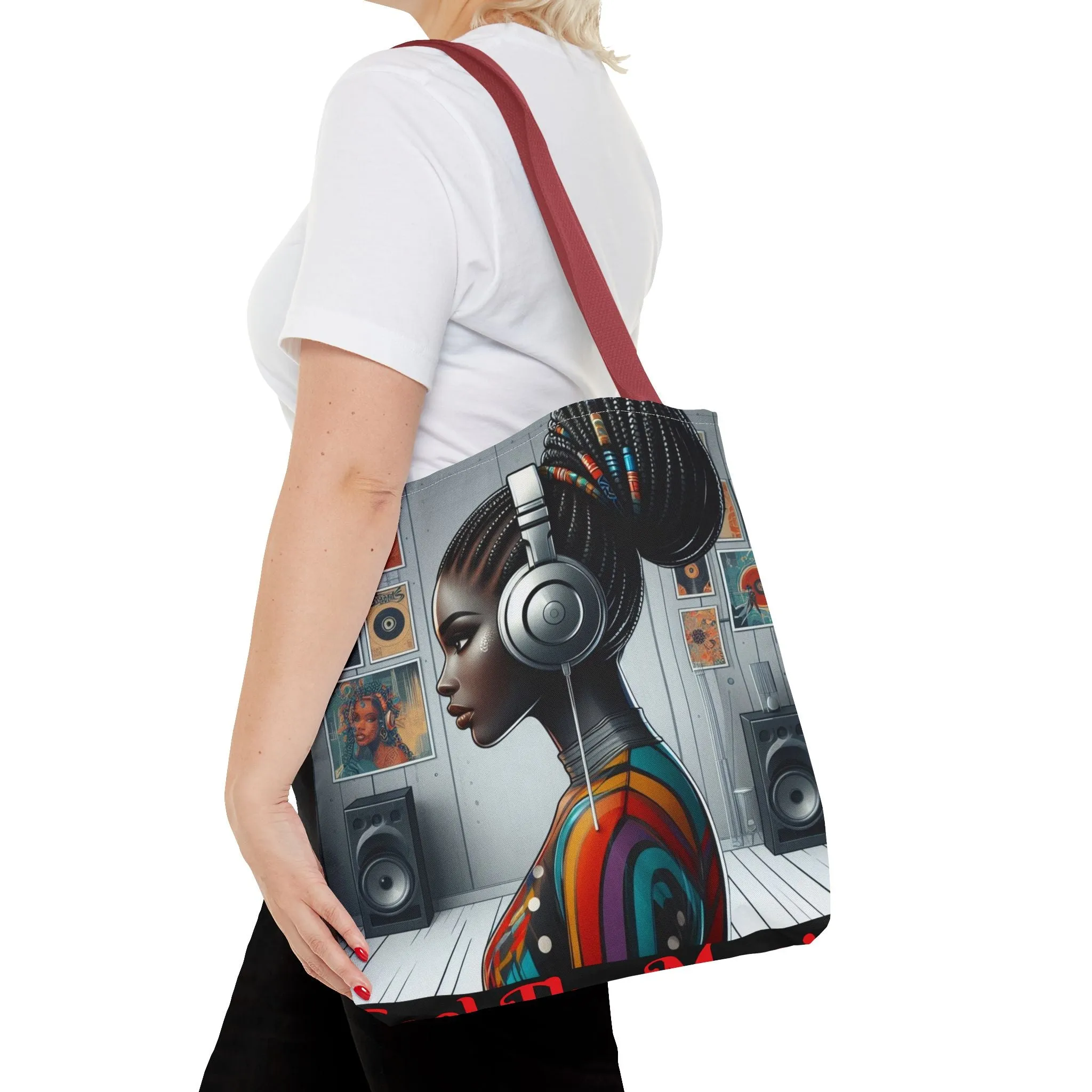 Feel The Music Tote Bag (AOP) #FM11