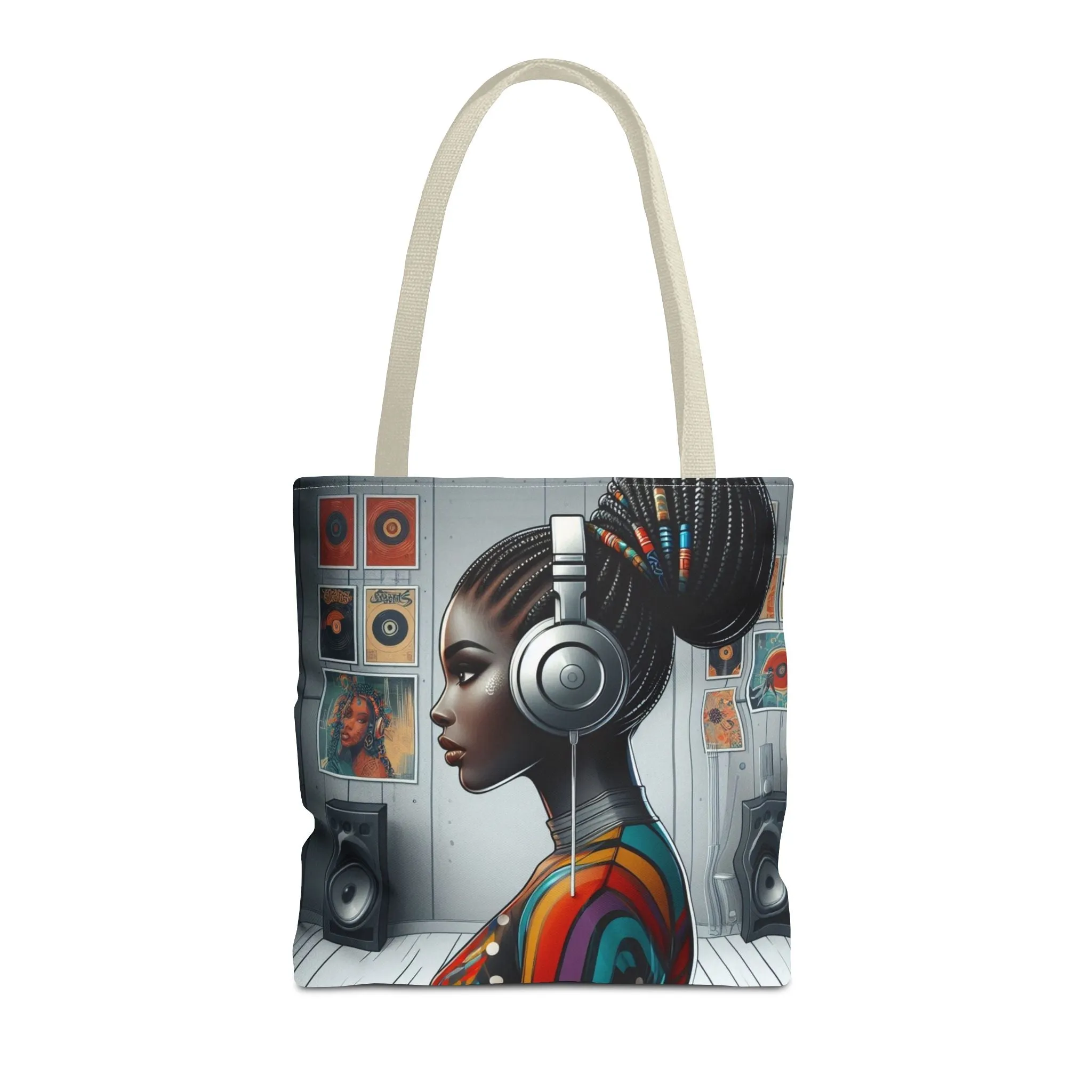Feel The Music Tote Bag (AOP) #FM11