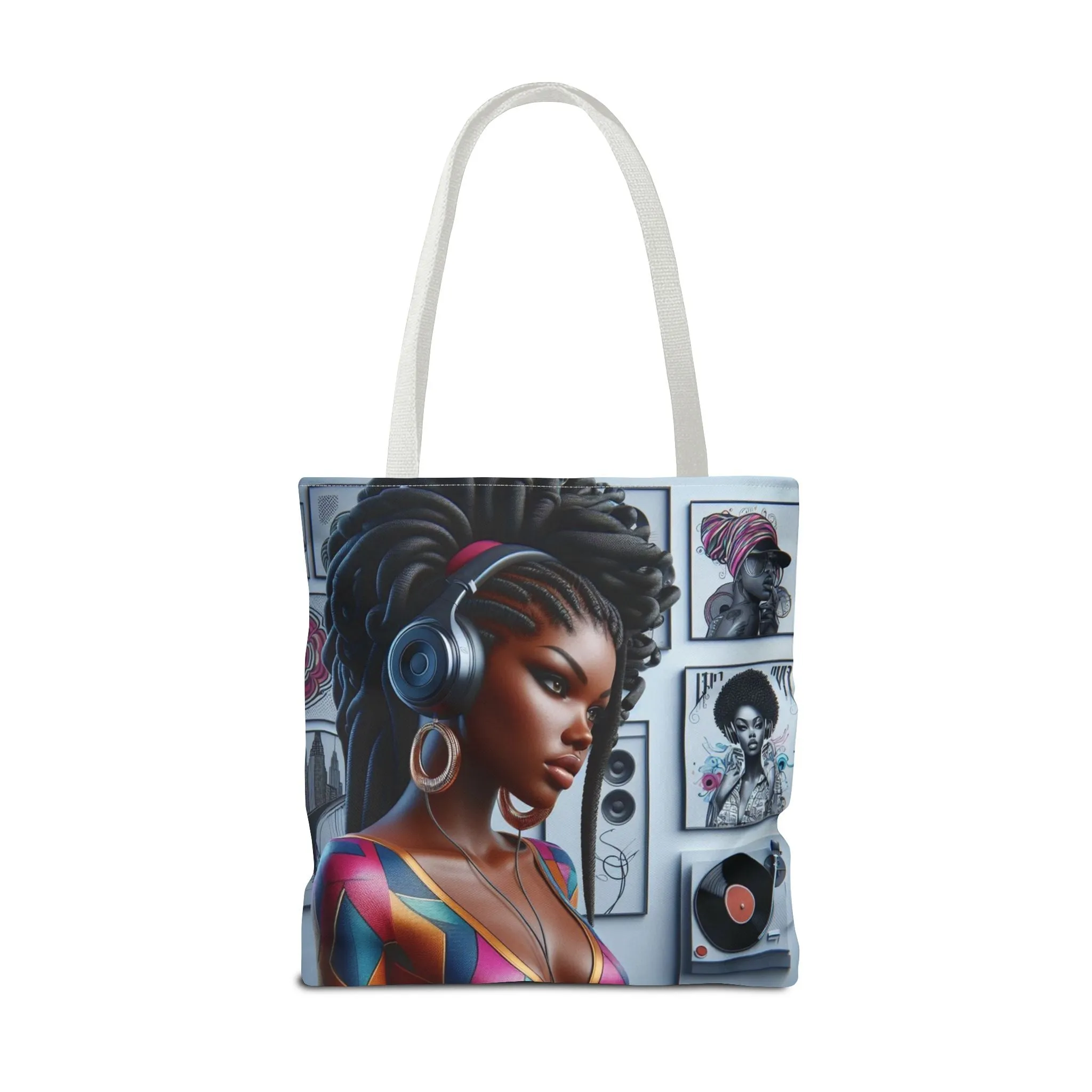 Feel The Music Tote Bag (AOP) #FM12