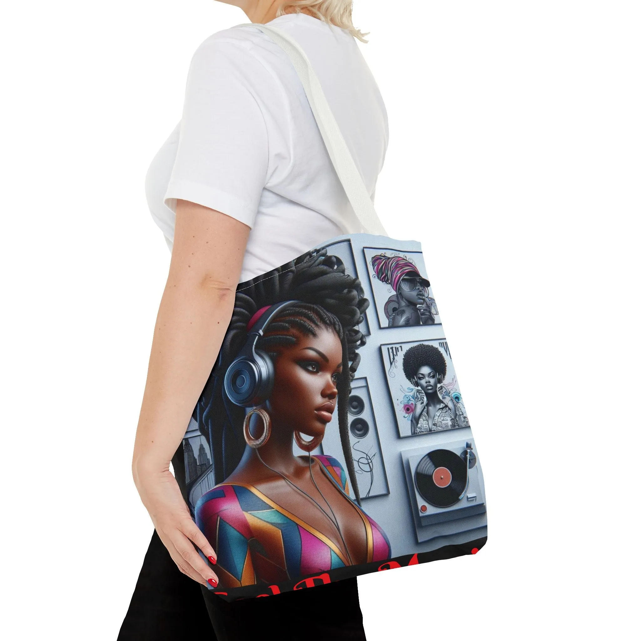 Feel The Music Tote Bag (AOP) #FM12