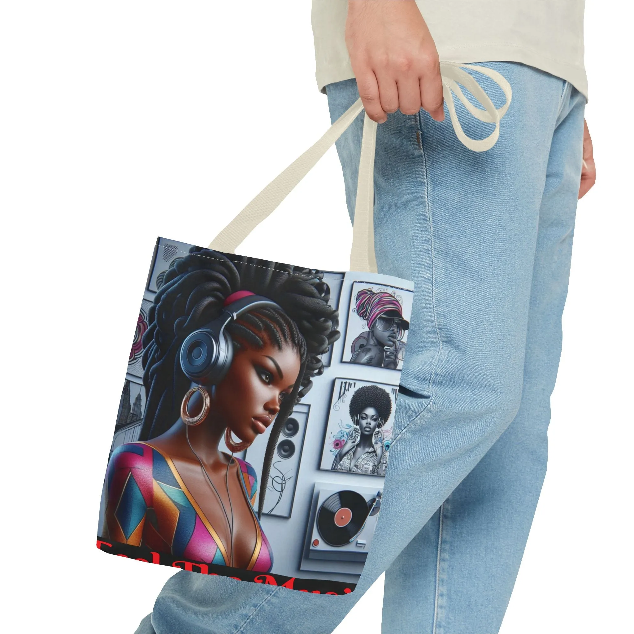 Feel The Music Tote Bag (AOP) #FM12
