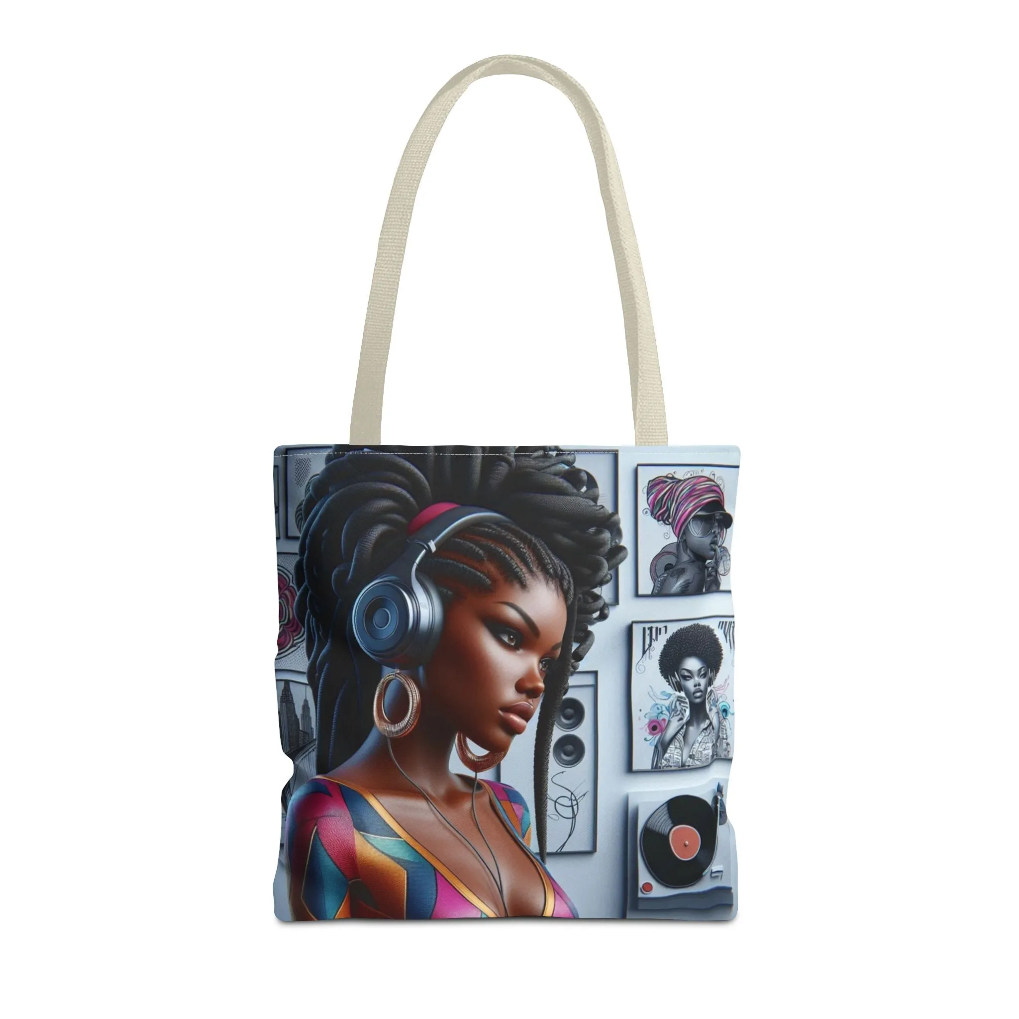 Feel The Music Tote Bag (AOP) #FM12