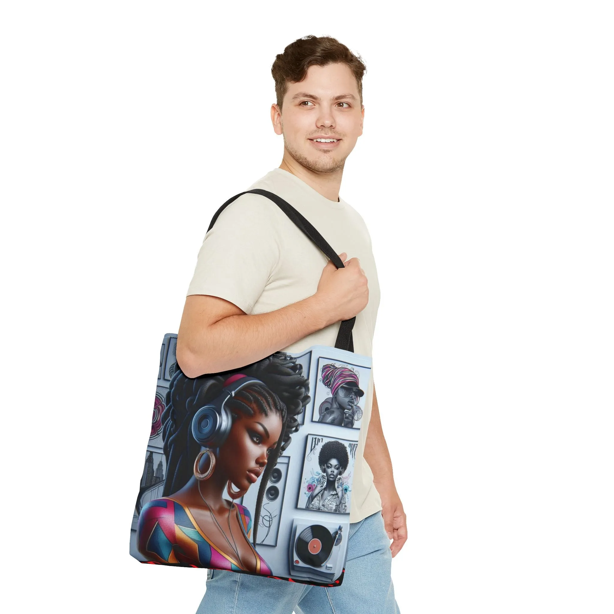 Feel The Music Tote Bag (AOP) #FM12