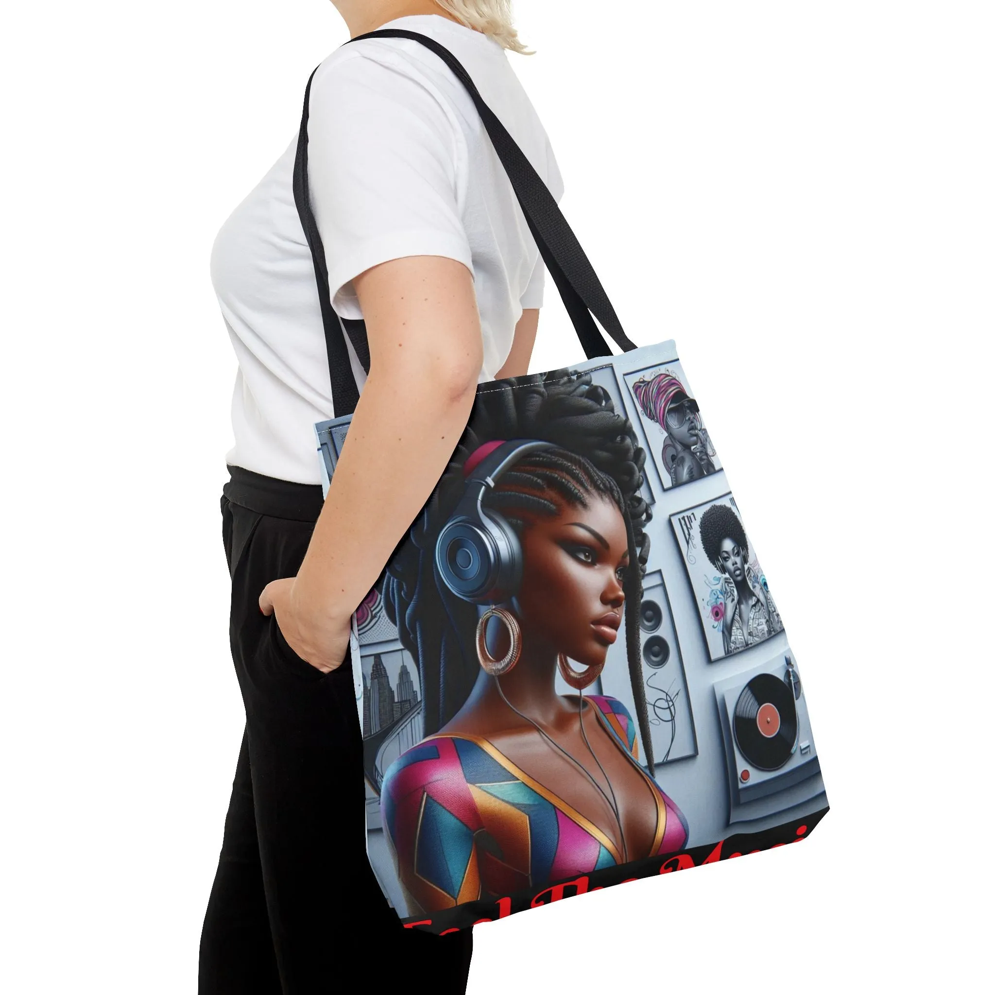 Feel The Music Tote Bag (AOP) #FM12